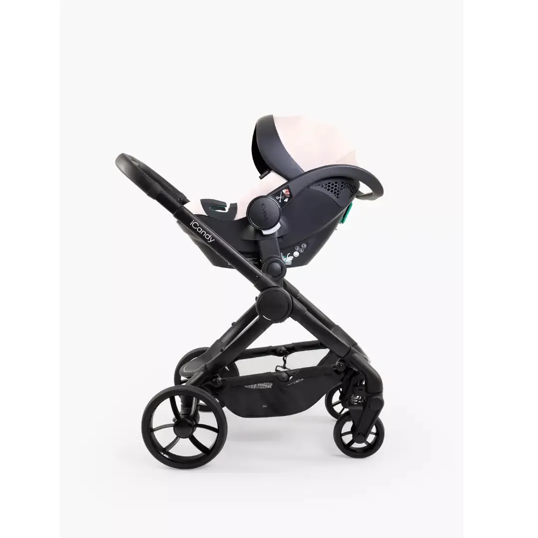iCandy Peach 7 Pushchair and Carrycot - Complete Car Seat Bundle - Cookie Edition
