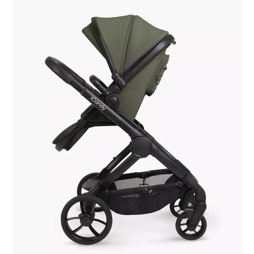 iCandy Peach 7 Pushchair and Carrycot - Complete Car Seat Bundle - Ivy
