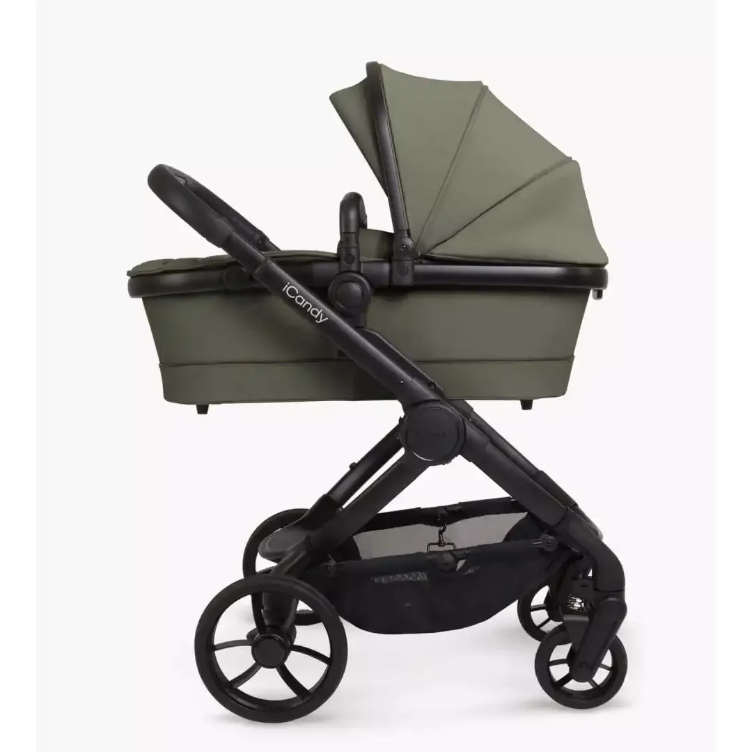 iCandy Peach 7 Pushchair and Carrycot - Complete Car Seat Bundle - Ivy