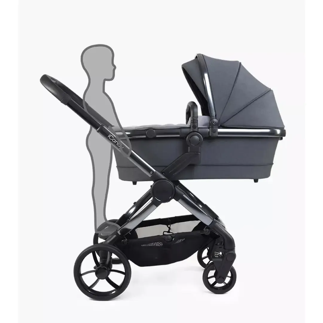 iCandy Peach 7 Pushchair and Carrycot - Complete Car Seat Bundle - Truffle Edition