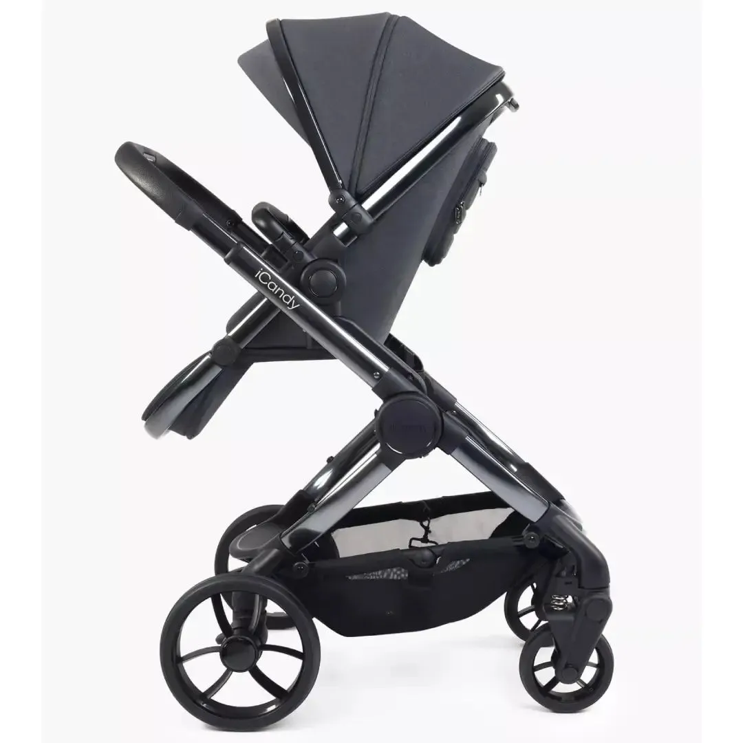 iCandy Peach 7 Pushchair and Carrycot - Complete Car Seat Bundle - Truffle Edition