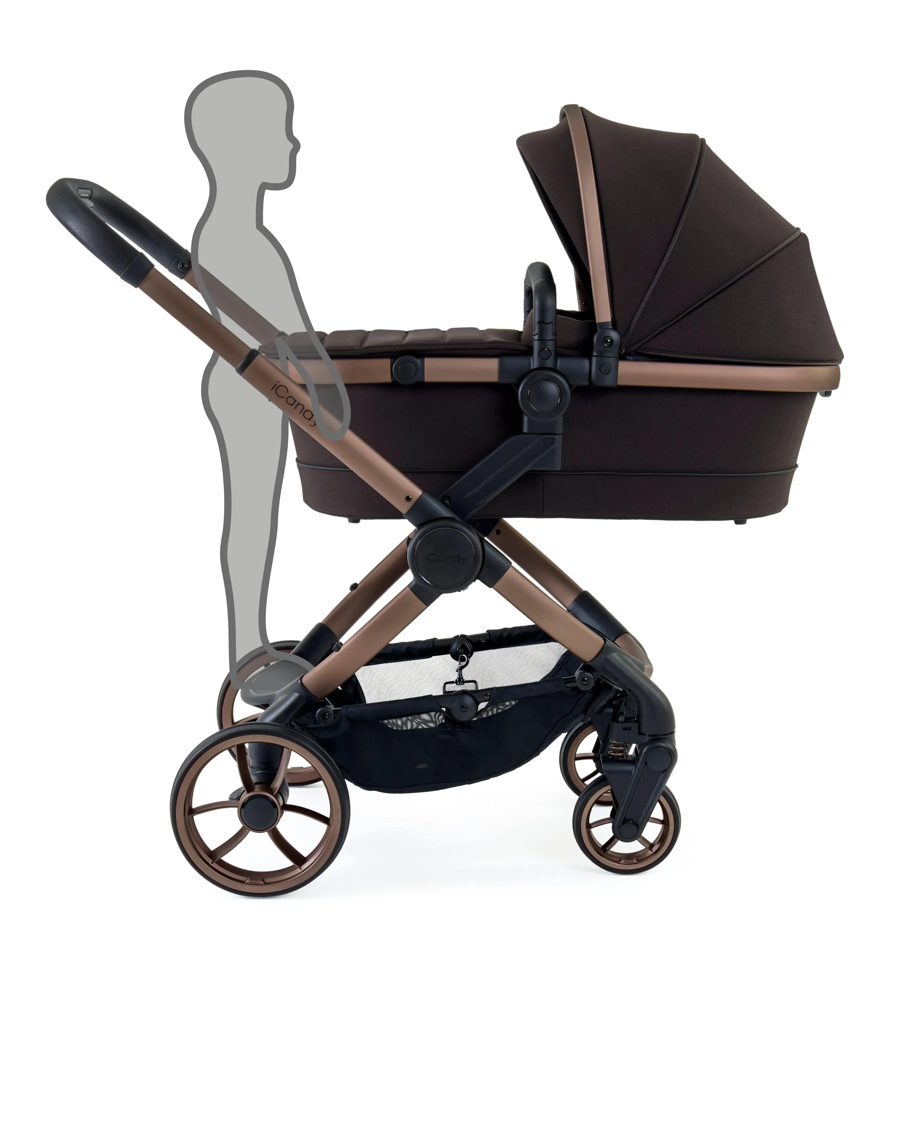 iCandy Peach 7 Pushchair and Carrycot - Pecan