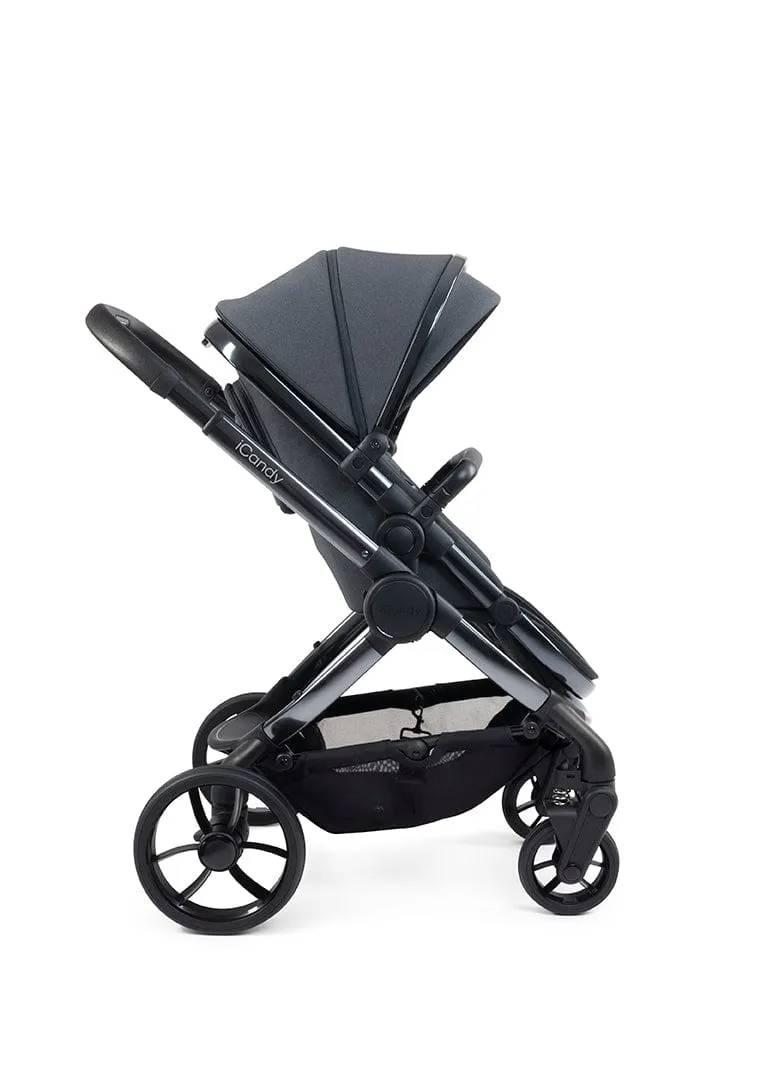 iCandy Peach 7 Pushchair and Carrycot - Phantom / Dark Grey