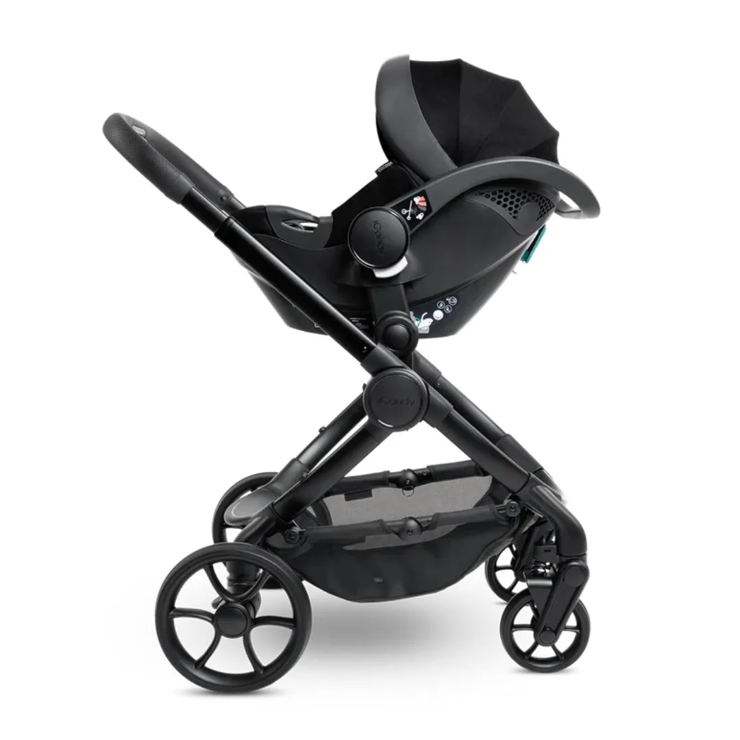 iCandy Peach 7 STUDIO Pushchair and Carrycot - Complete Car Seat Bundle