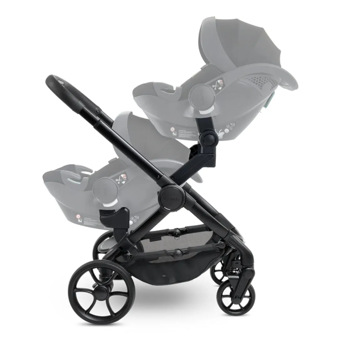 iCandy Peach 7 STUDIO Pushchair and Carrycot - Twin Bundle