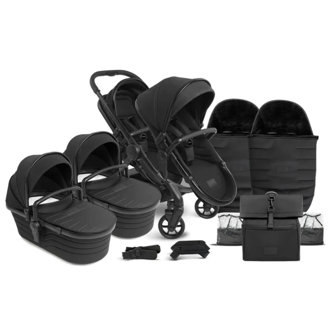 iCandy Peach 7 STUDIO Pushchair and Carrycot - Twin Bundle