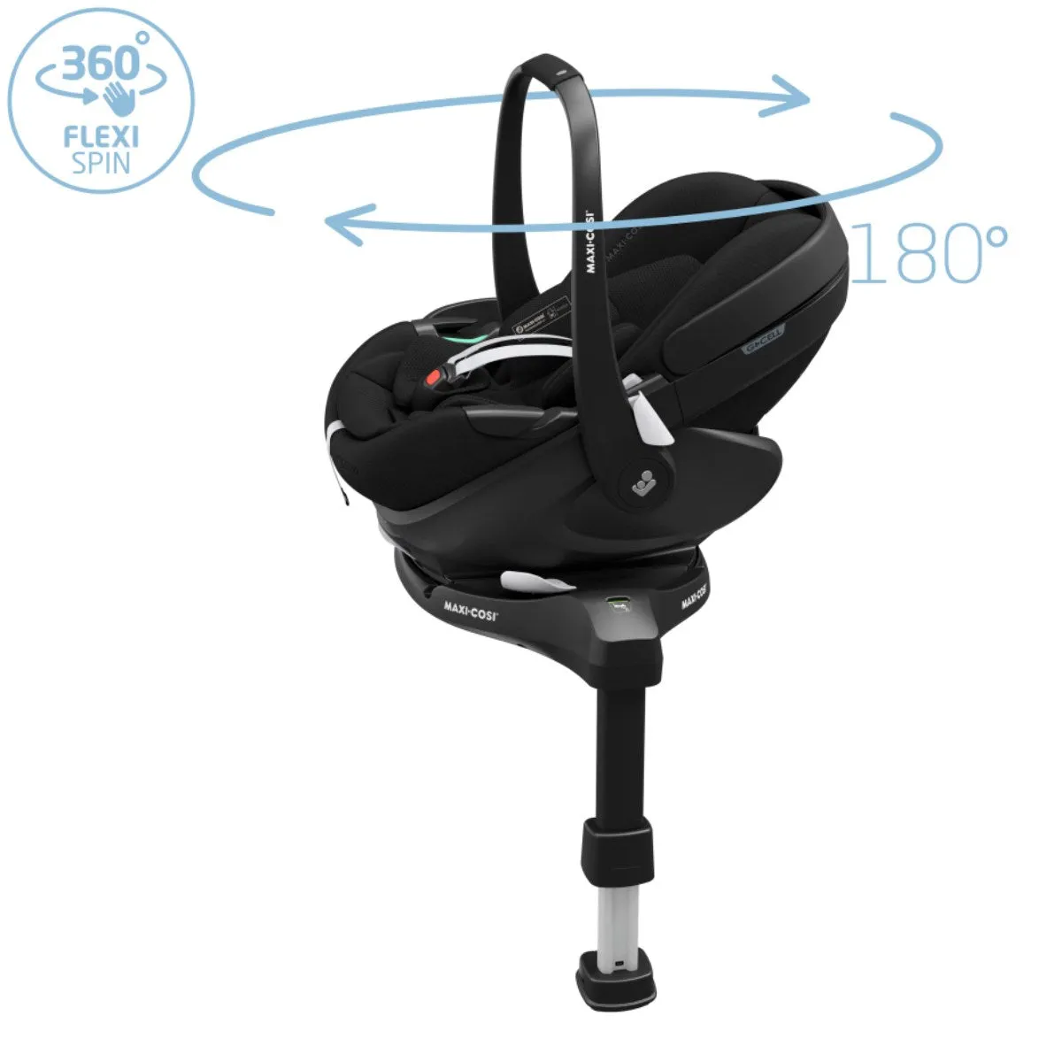 iCandy Peach 7 travel System With Pebble 360 Pro2 Car Seat And Family Fix Base, Coco
