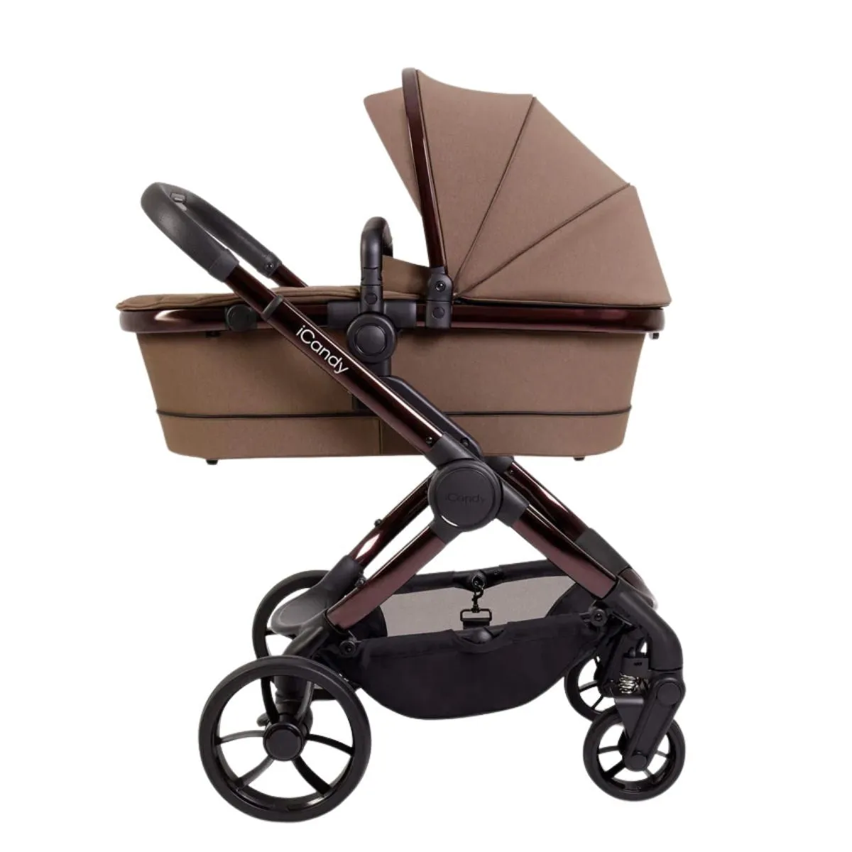 iCandy Peach 7 travel System With Pebble 360 Pro2 Car Seat And Family Fix Base, Coco