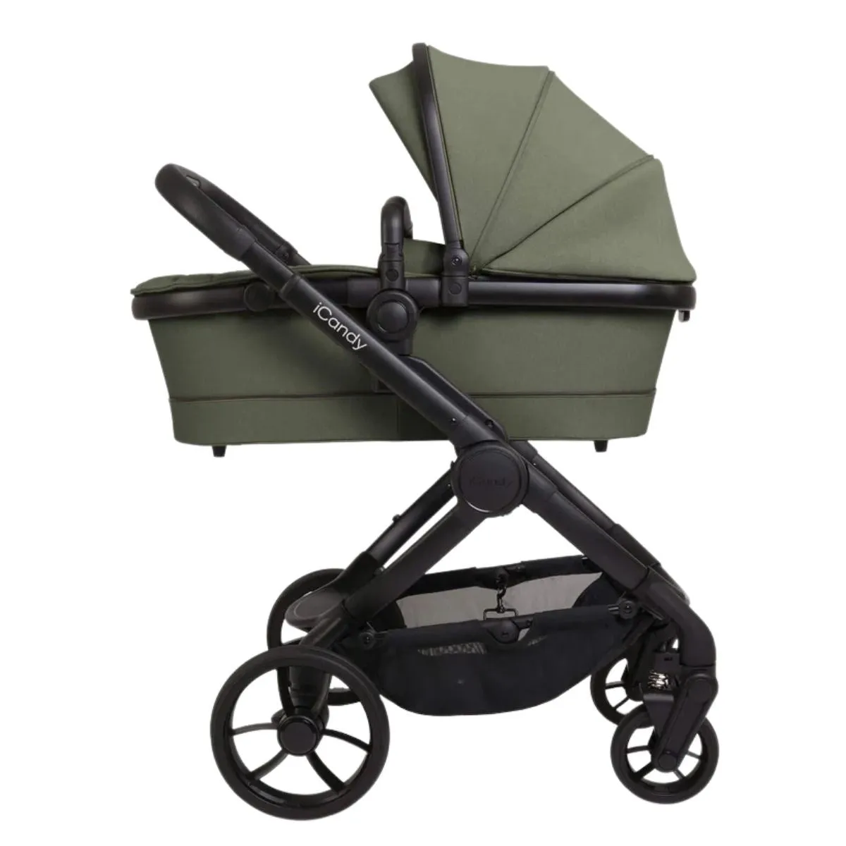 iCandy Peach 7 travel System With Pebble 360 Pro2 Car Seat And Family Fix Base, Ivy