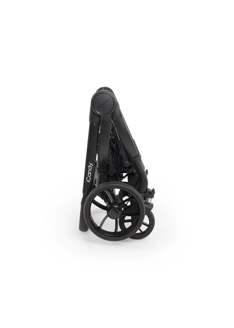 iCandy Peach 7 Twin Pushchair - Jet / Black Edition