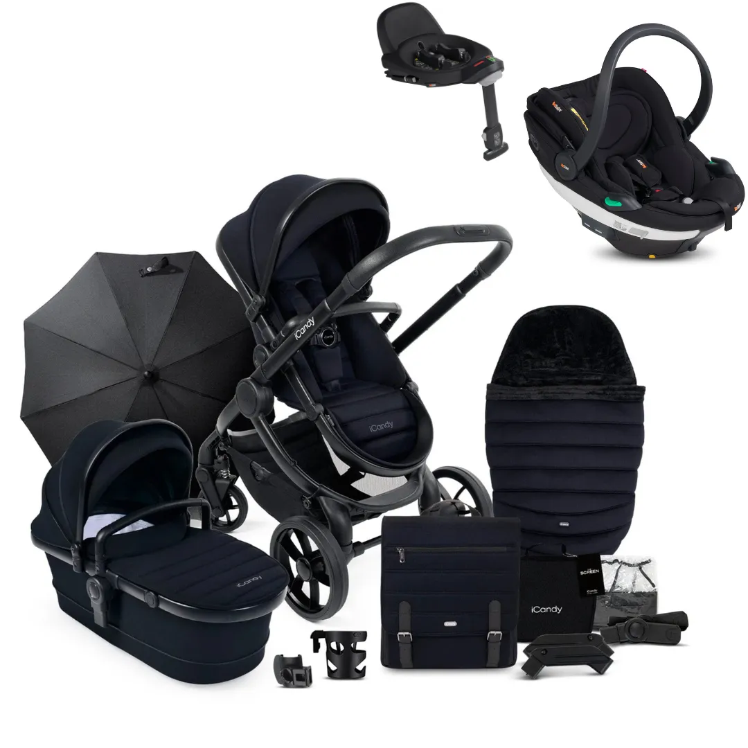 icandy Peach 7 with Be Safe Go Beyond Car Seat and Base