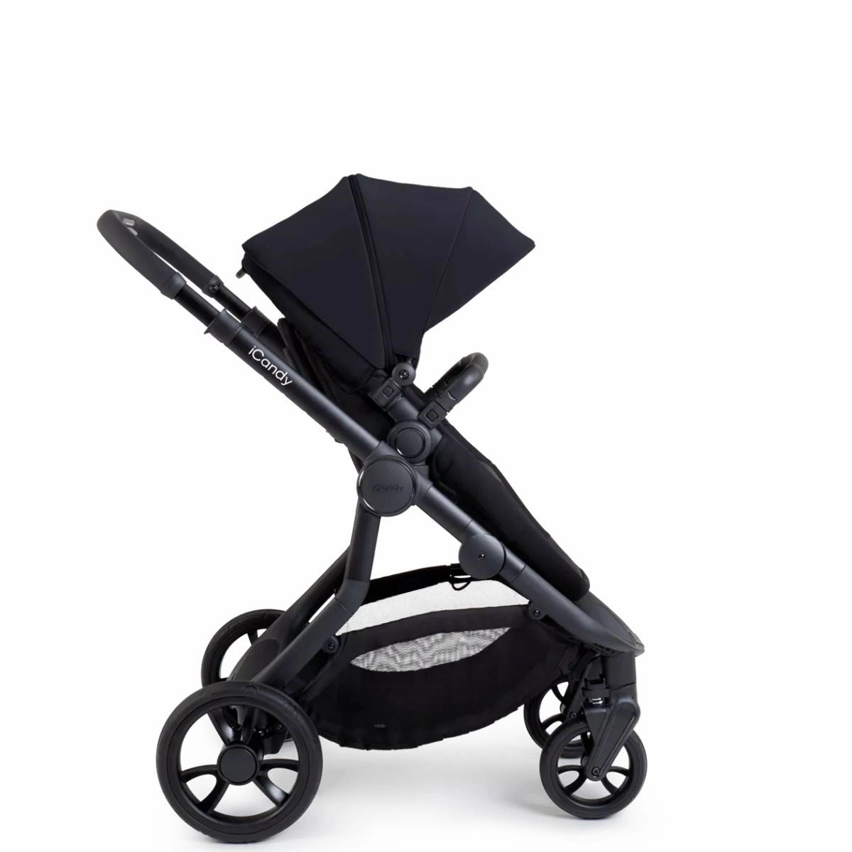 iCandy Orange 4 Complete Bundle Jet Black   Maxi Cosi Cabriofix and Isofix Base,