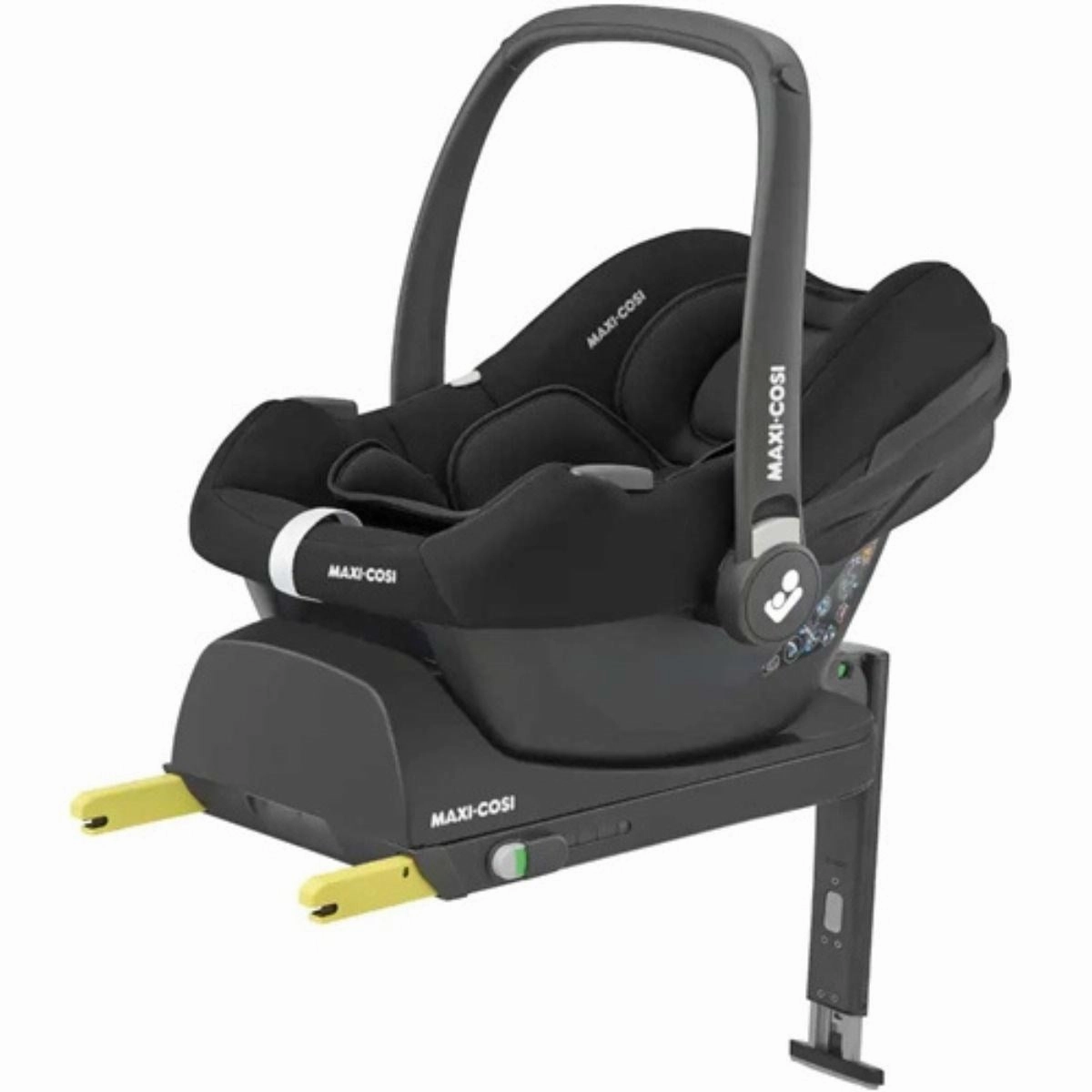 iCandy Orange 4 Complete Bundle Jet Black   Maxi Cosi Cabriofix and Isofix Base,