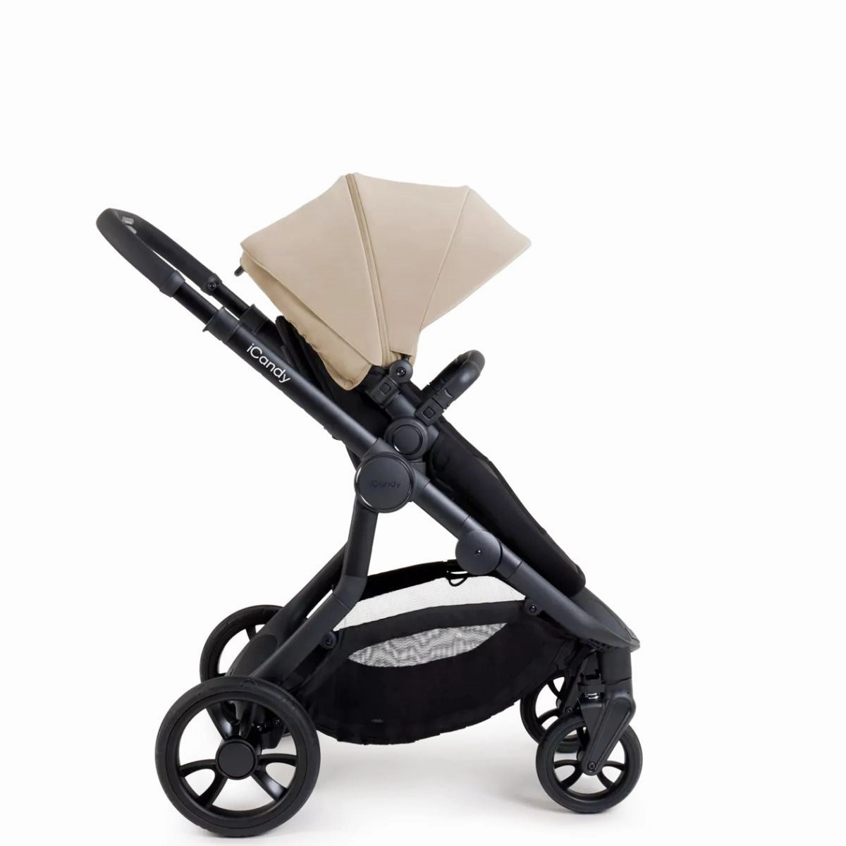 iCandy Orange 4 Complete Bundle Latte   Maxi Cosi Cabriofix and Isofix Base