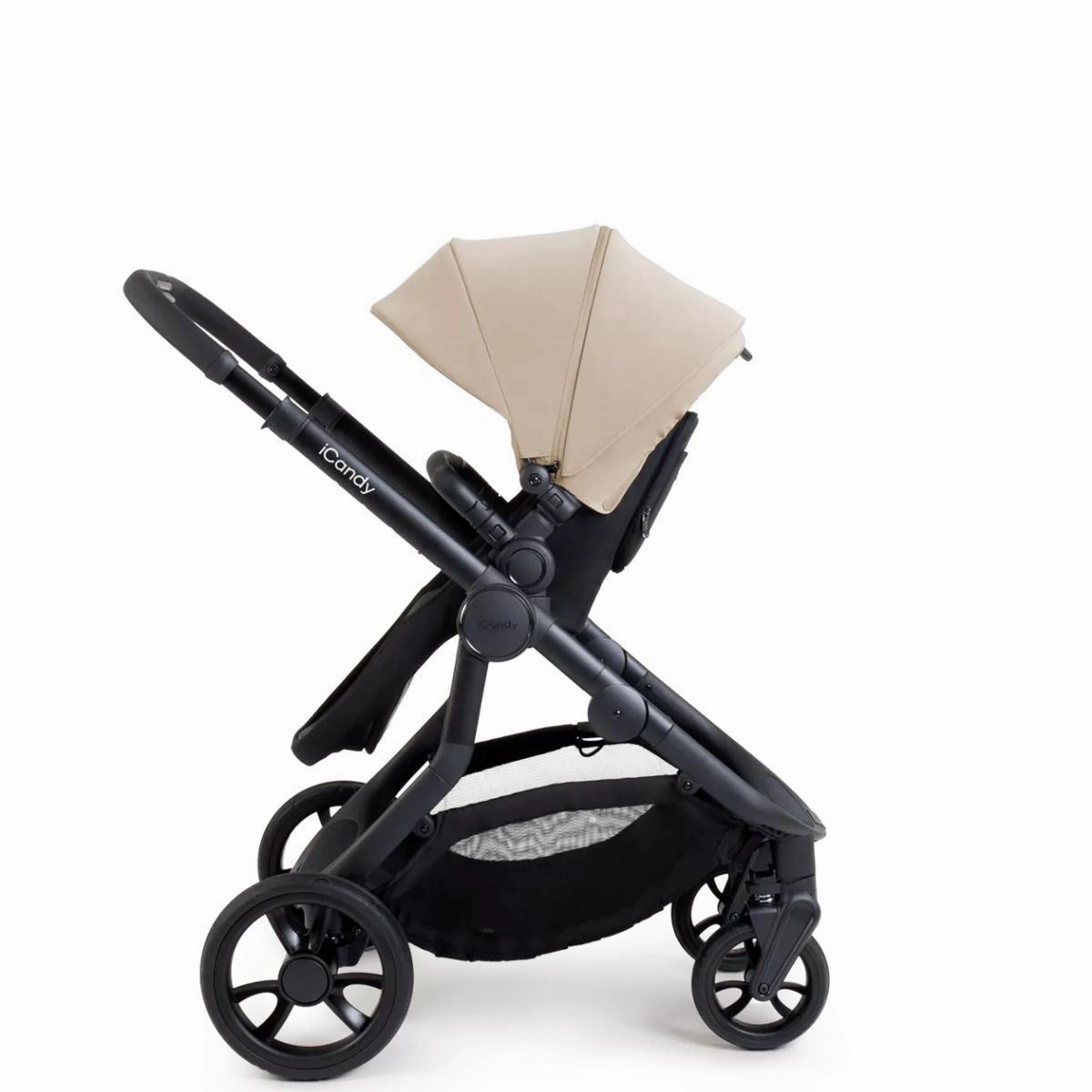 iCandy Orange 4 Complete Bundle Latte   Maxi Cosi Cabriofix and Isofix Base