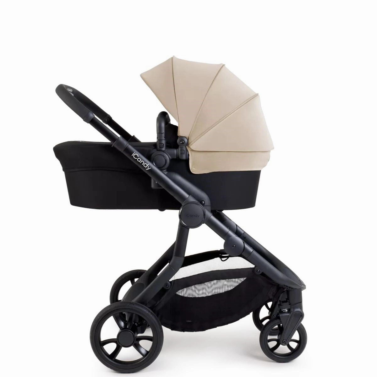 iCandy Orange 4 Complete Bundle Latte   Maxi Cosi Cabriofix and Isofix Base