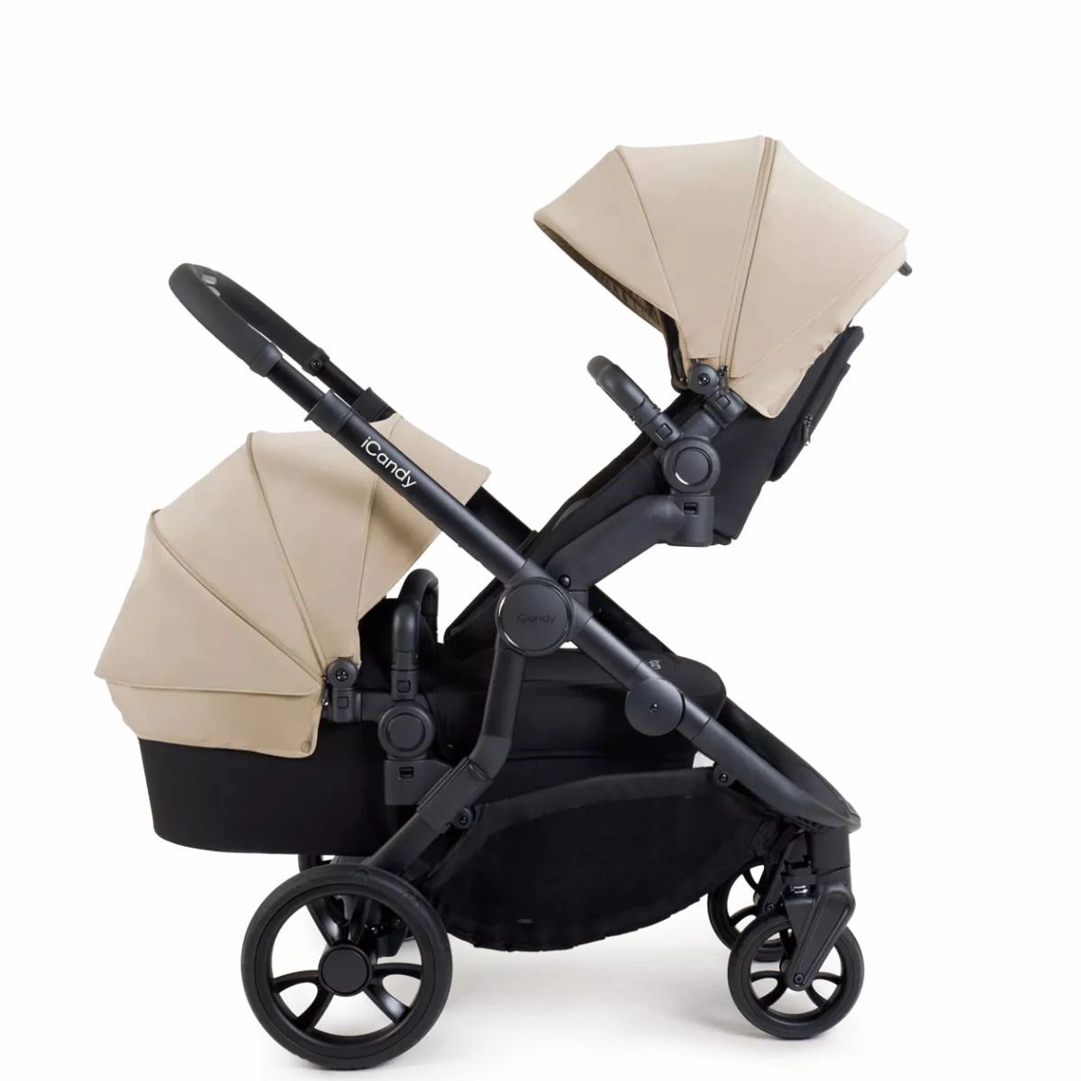 iCandy Orange 4 Complete Bundle Latte   Maxi Cosi Cabriofix and Isofix Base