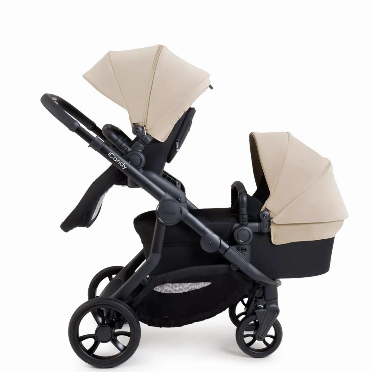iCandy Orange 4 Complete Bundle Latte   Maxi Cosi Cabriofix and Isofix Base