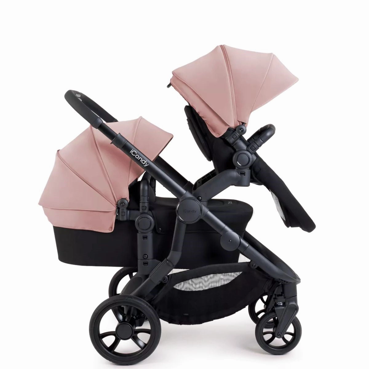 iCandy Orange 4 Complete Bundle Rose   Maxi Cosi Cabriofix and Isofix Base