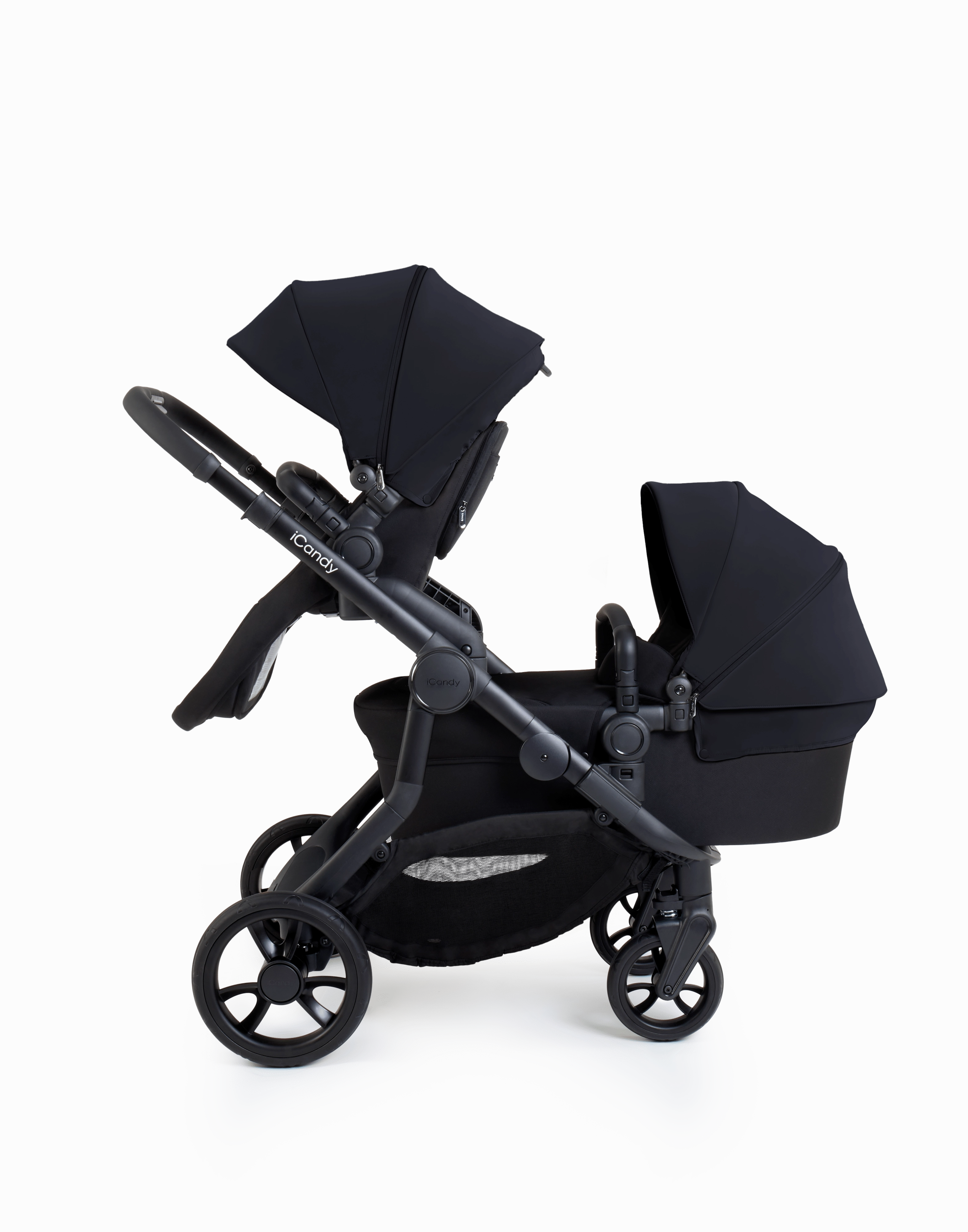iCandy Orange 4 Double Pushchair - Black Edition