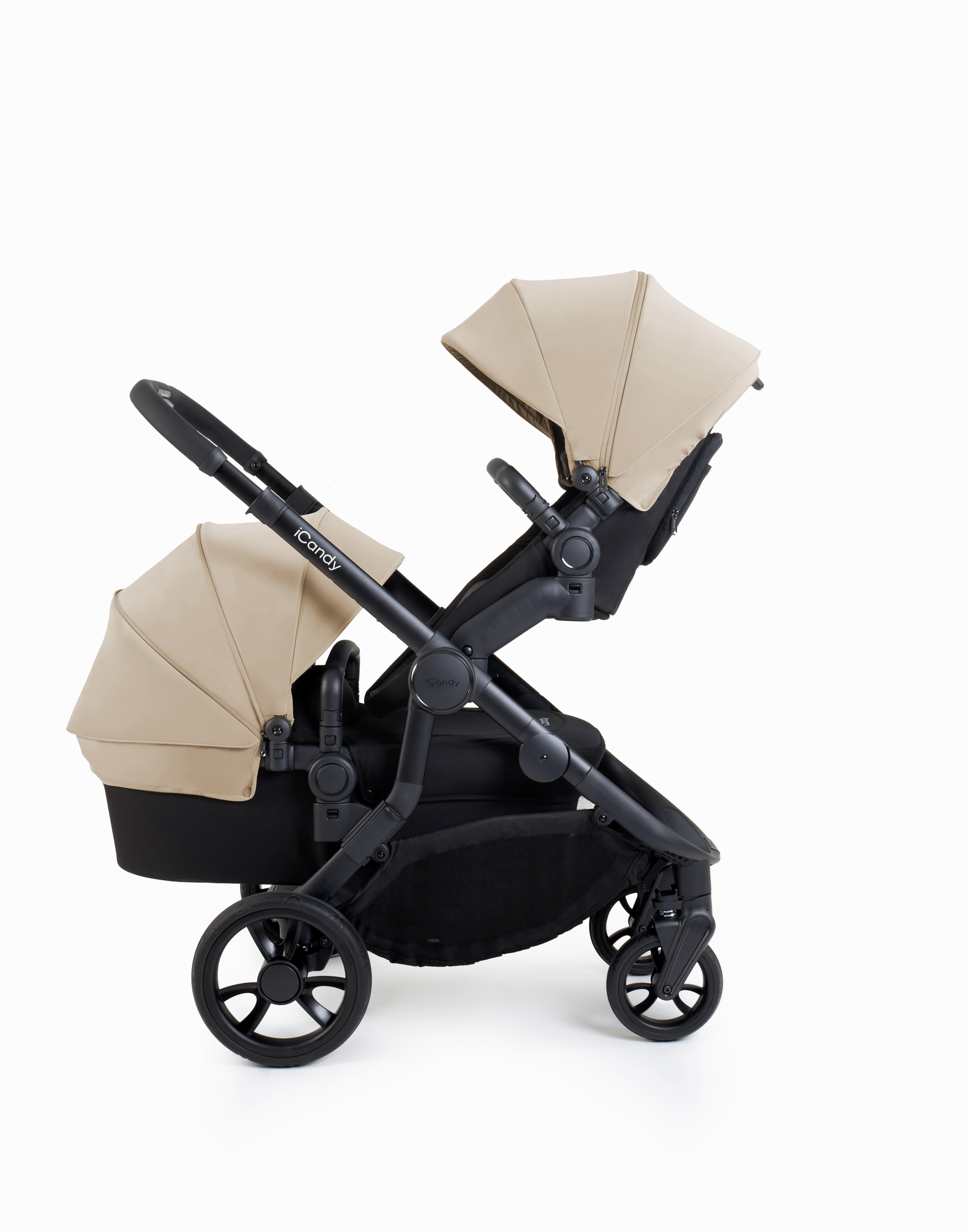 iCandy Orange 4 Double Pushchair - Latte