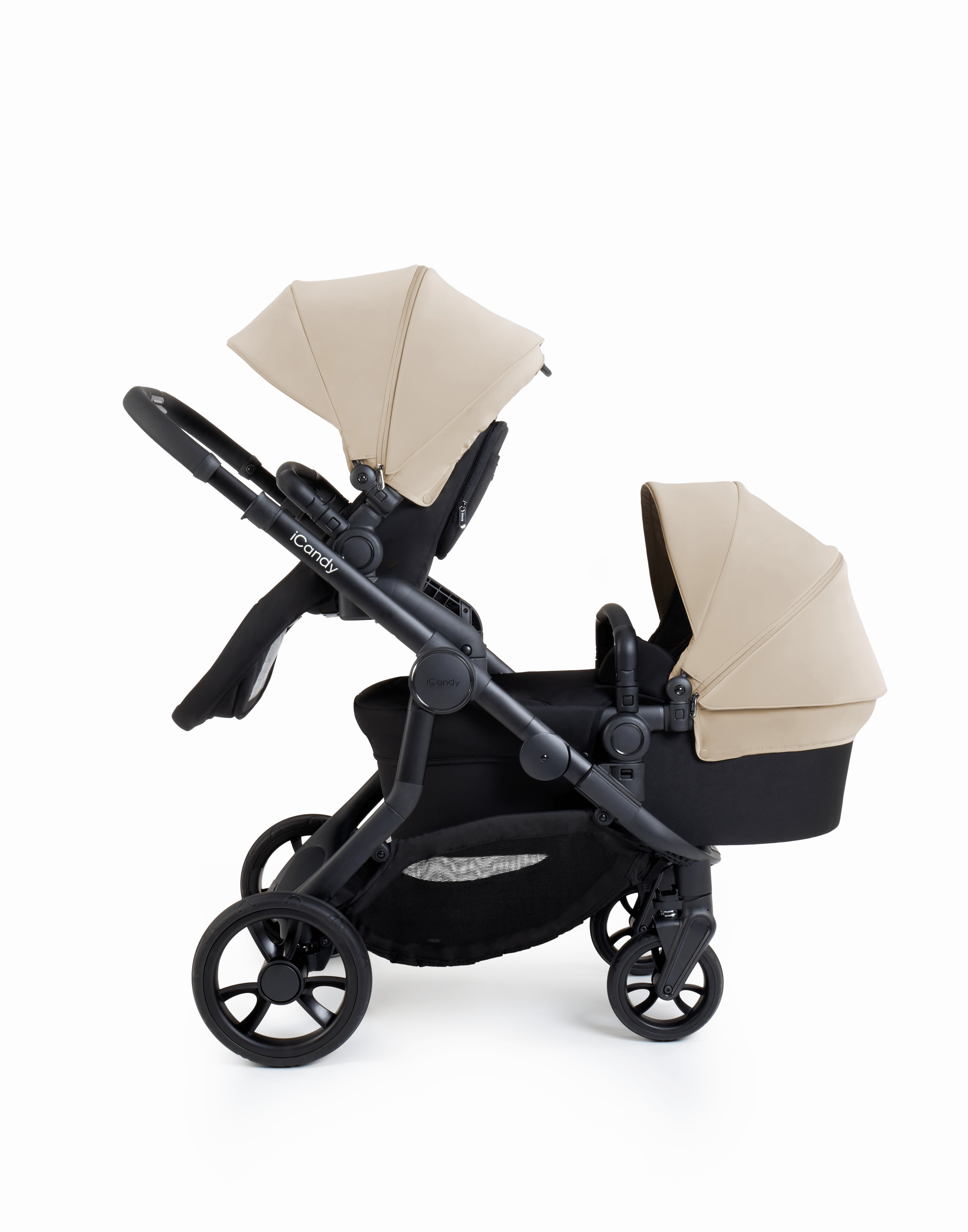 iCandy Orange 4 Double Pushchair - Latte