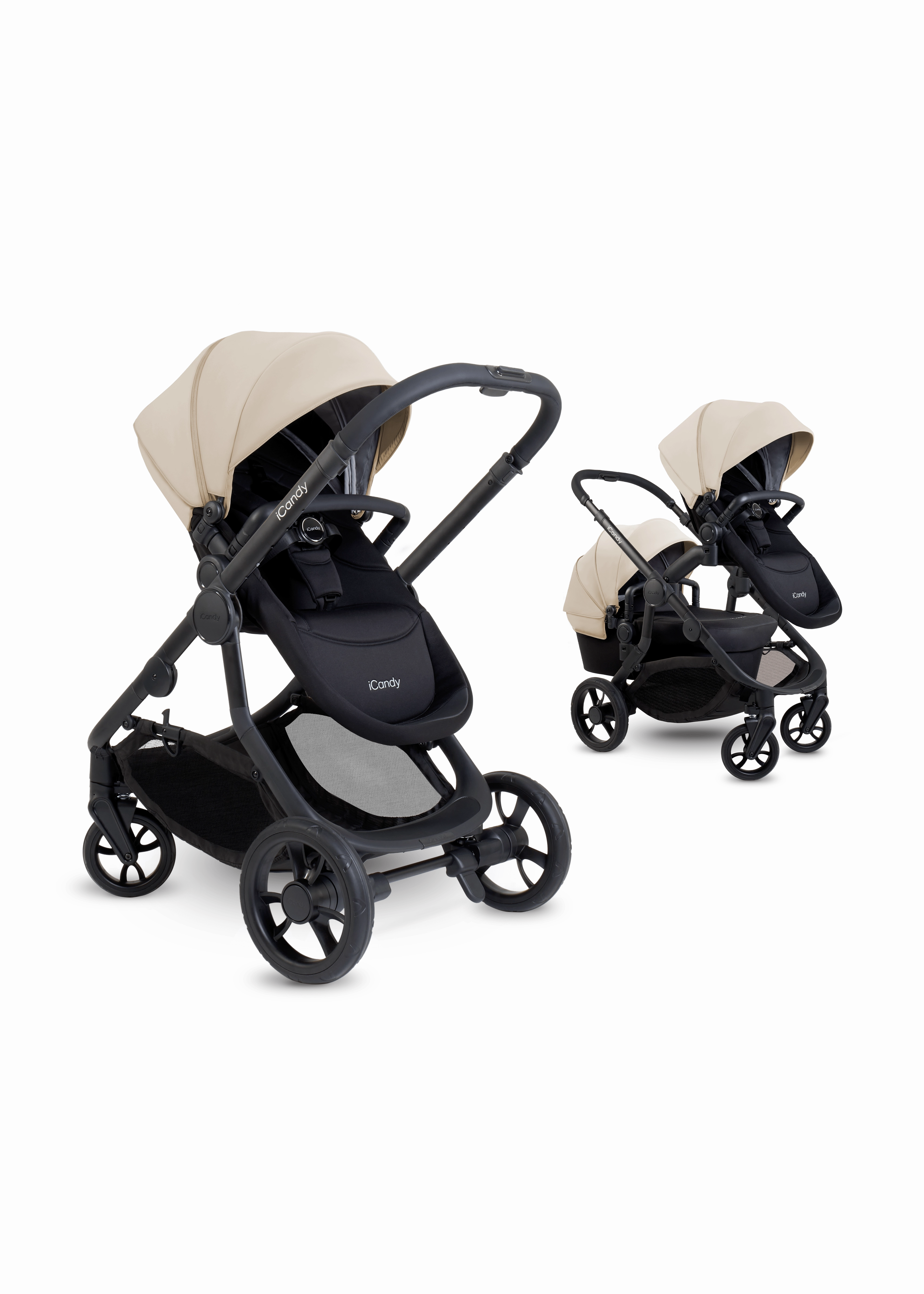 iCandy Orange 4 Double Pushchair - Latte