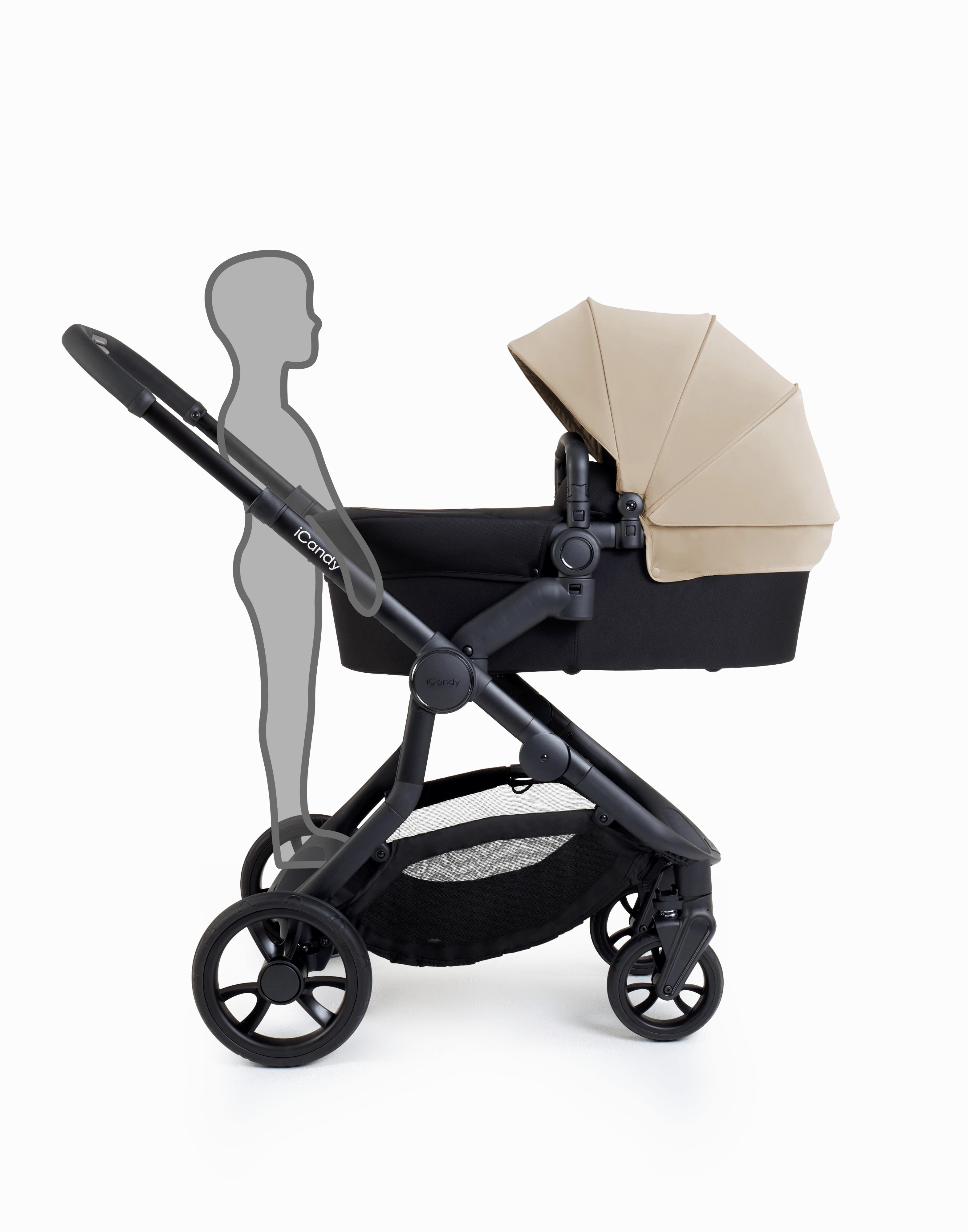 iCandy Orange 4 Double Pushchair - Latte