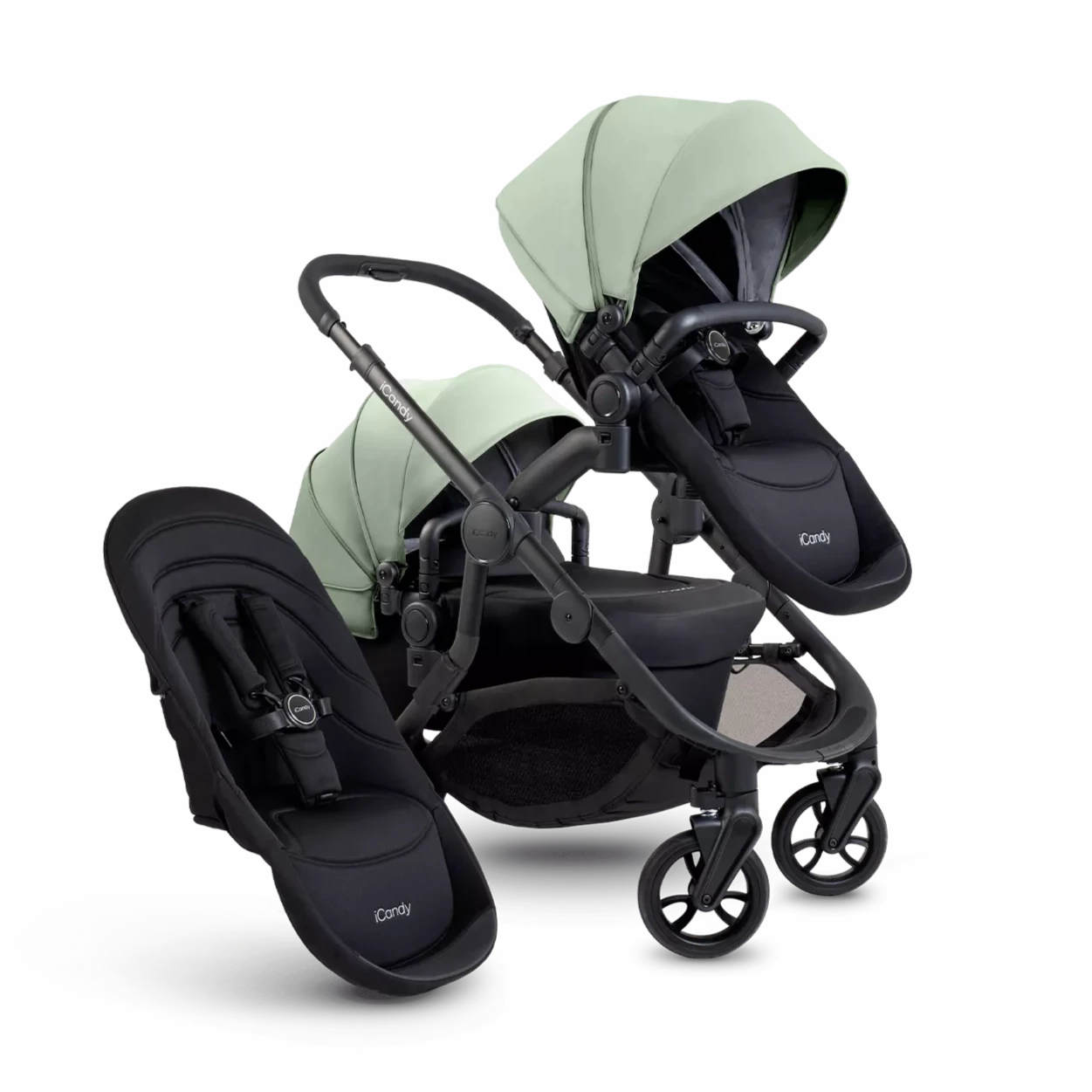 iCandy Orange 4 Double Pushchair - Pistachio