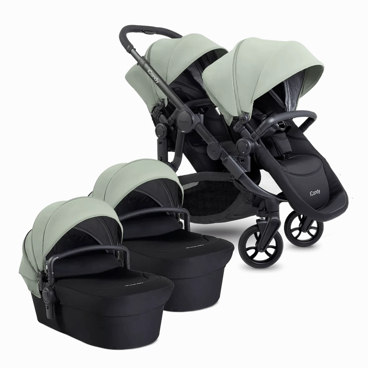 iCandy Orange 4 Twin Pushchair - Pistachio