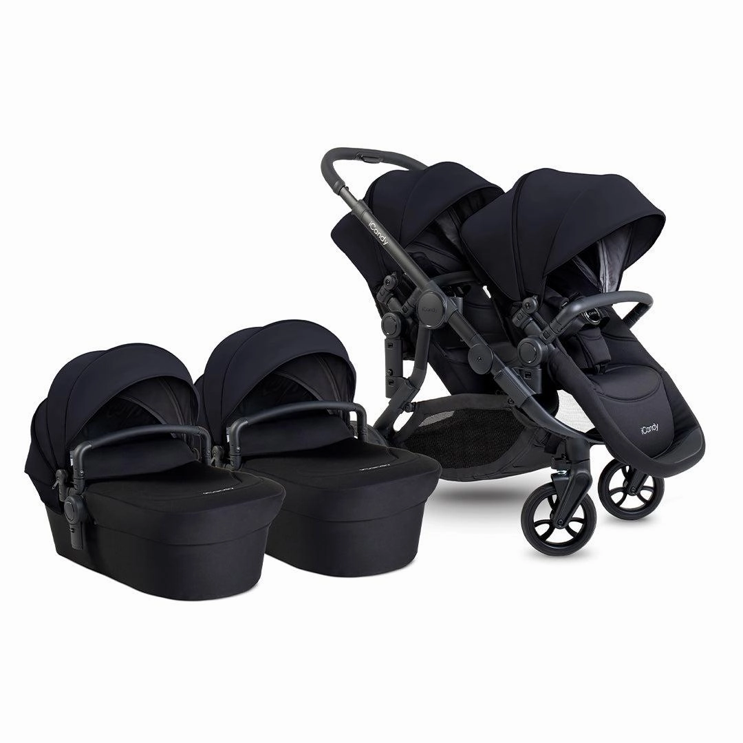iCandy Orange 4 Twin Pushchair Bundle