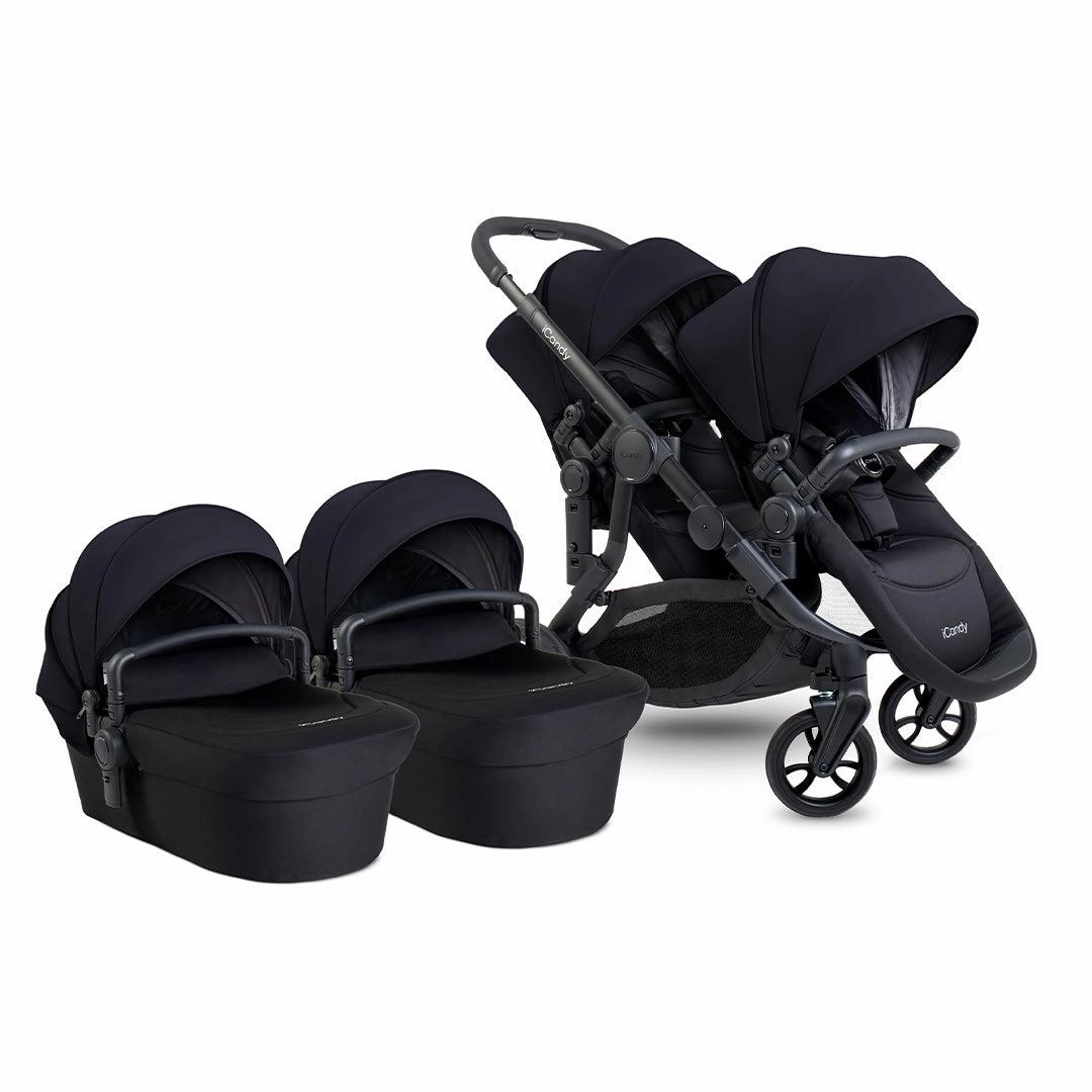 iCandy Orange 4 Twin Pushchair Bundle