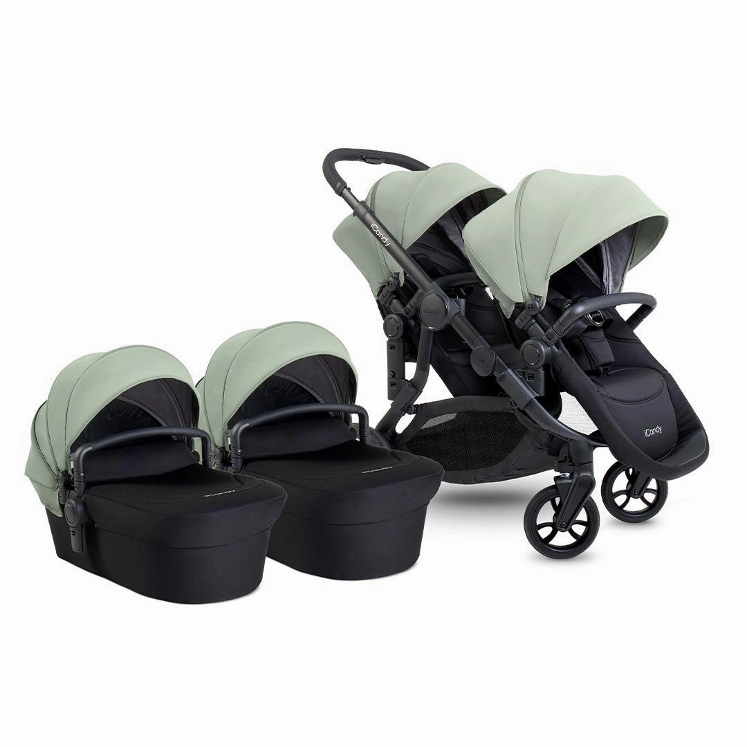 iCandy Orange 4 Twin Pushchair Bundle