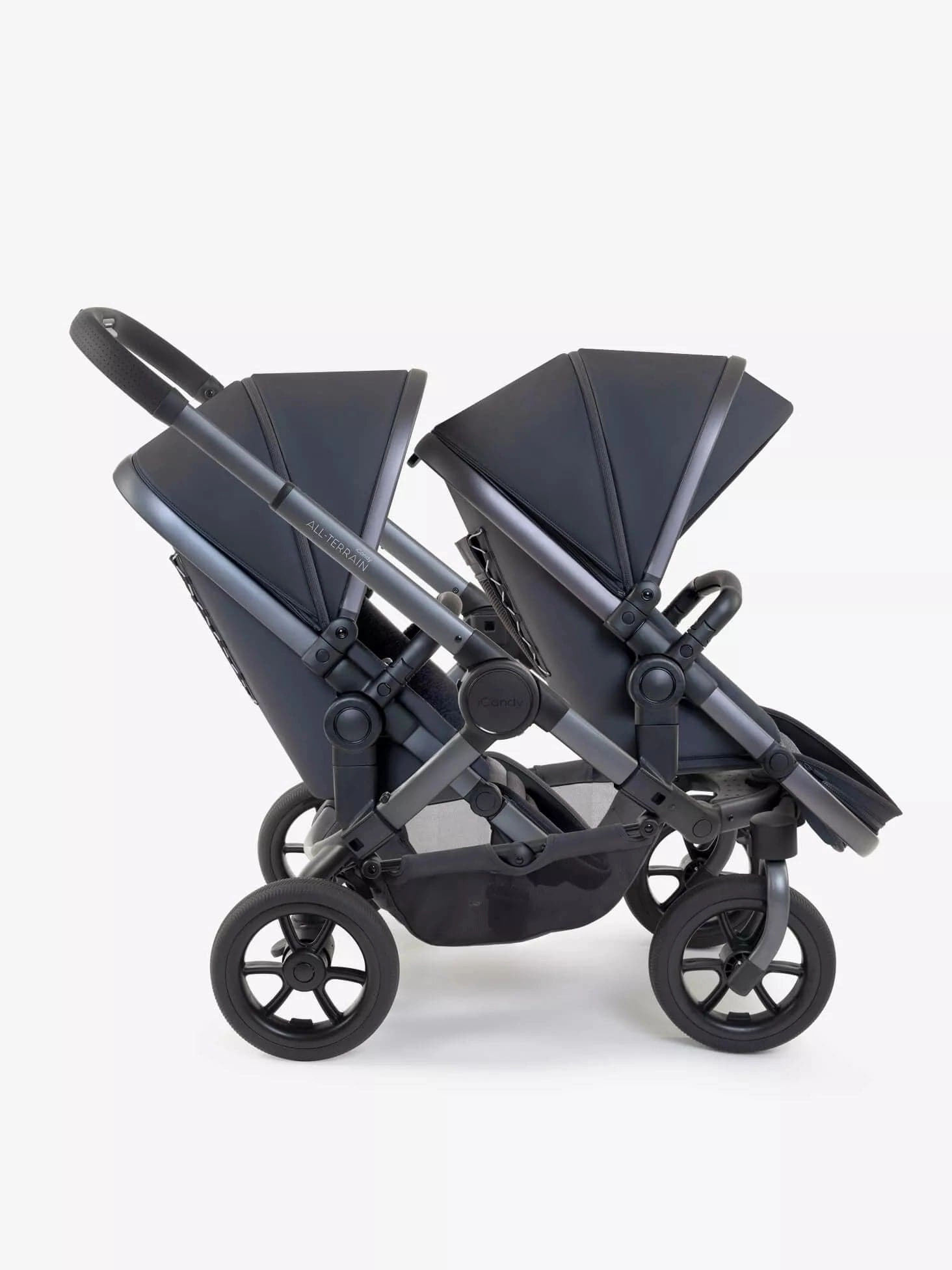 iCandy Peach 7 All-Terrain Double Pushchair - Storm