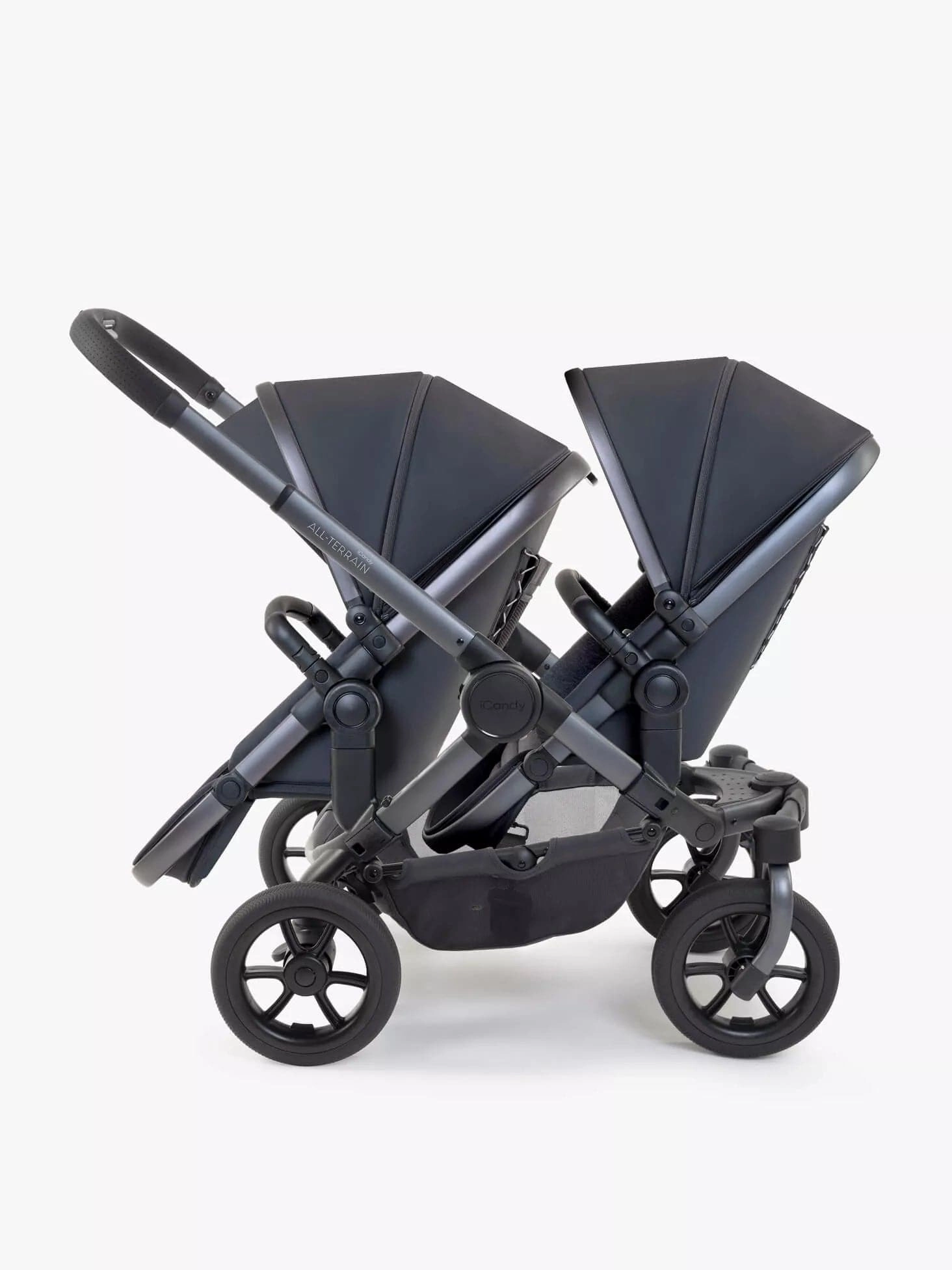 iCandy Peach 7 All-Terrain Double Pushchair - Storm