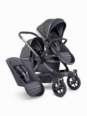 iCandy Peach 7 All-Terrain Double Pushchair - Storm