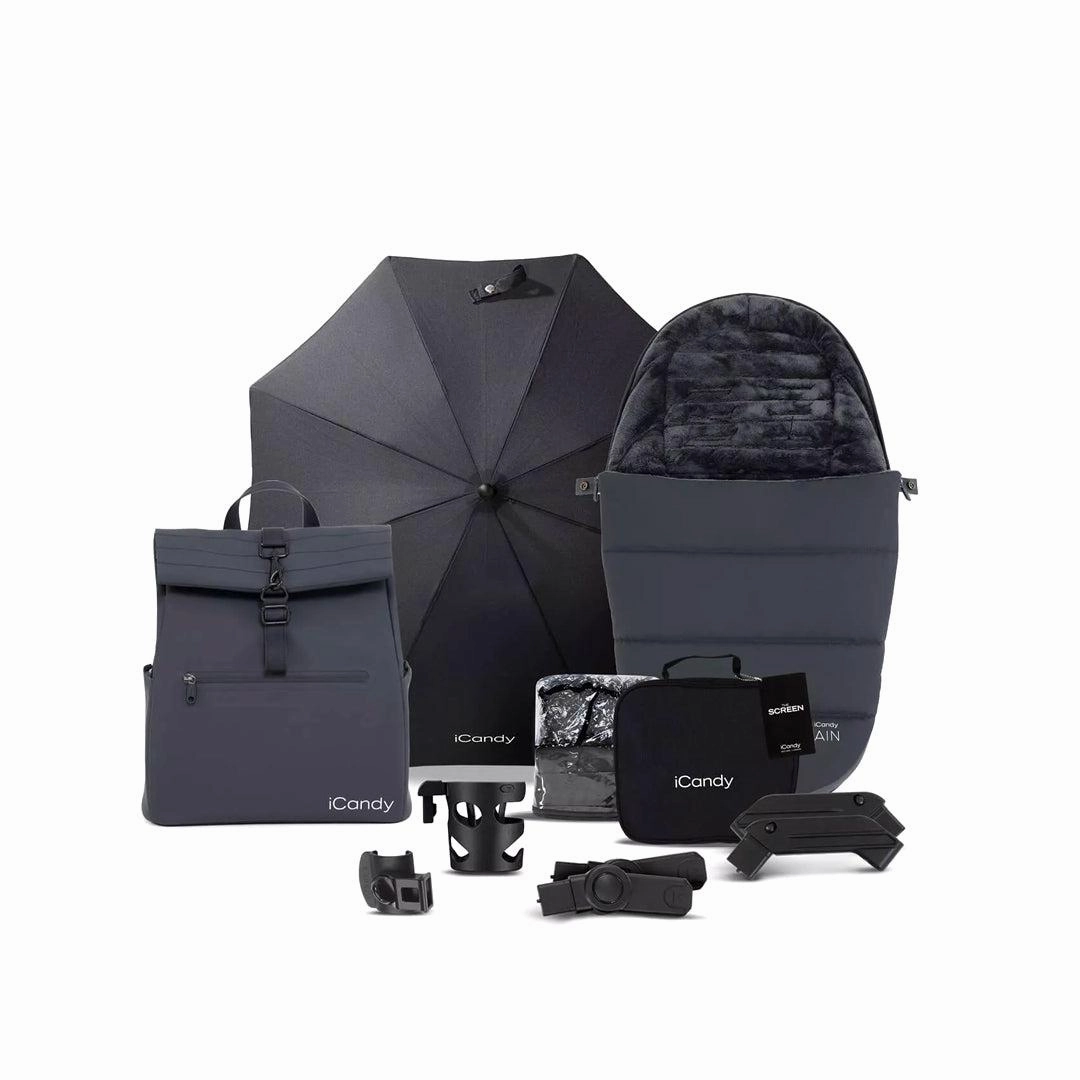 iCandy Peach 7 All Terrain Storm Complete Travel System with Cloud T
