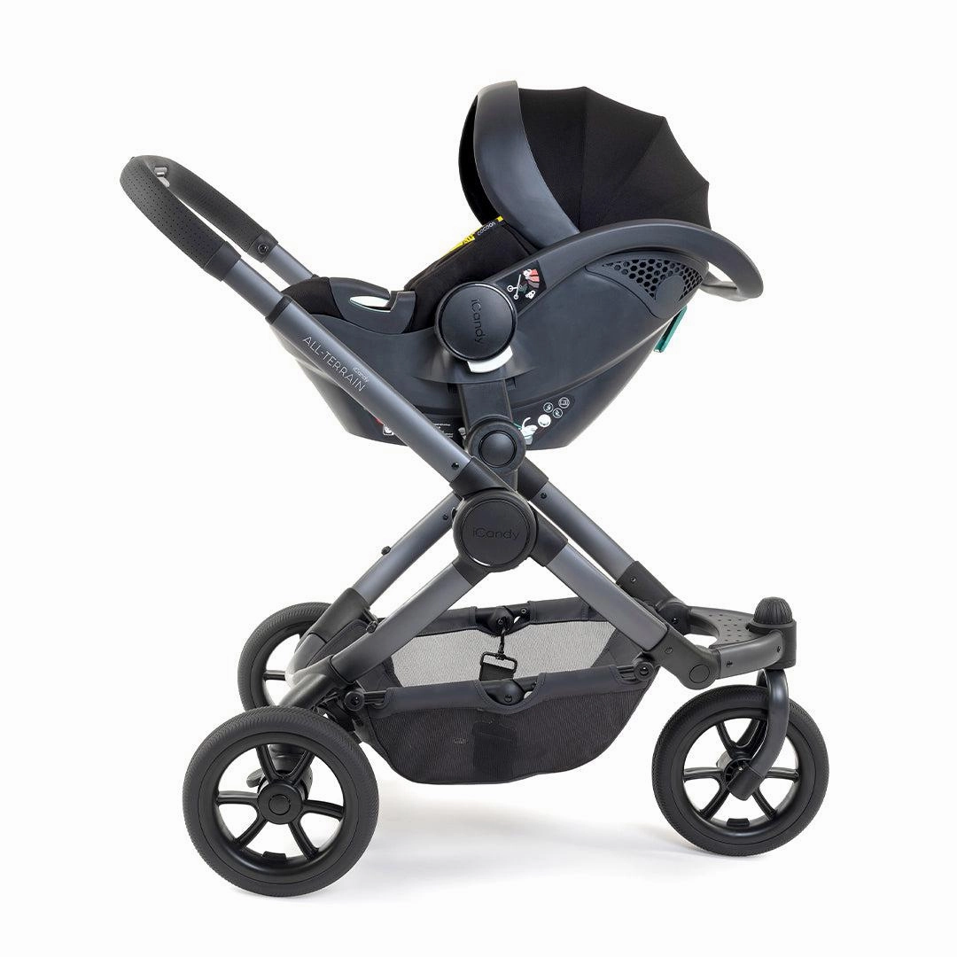 iCandy Peach 7 All Terrain Storm Complete Travel System with iCandy Cocoon