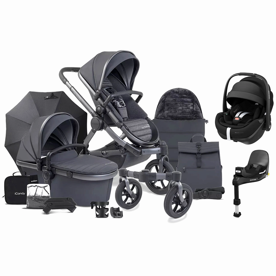 iCandy Peach 7 All Terrain Storm Complete Travel System with Pebble 360 Pro 2