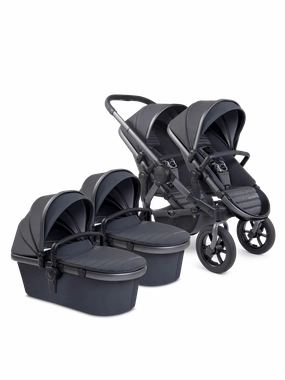 iCandy Peach 7 All-Terrain Twin Pushchair - Storm