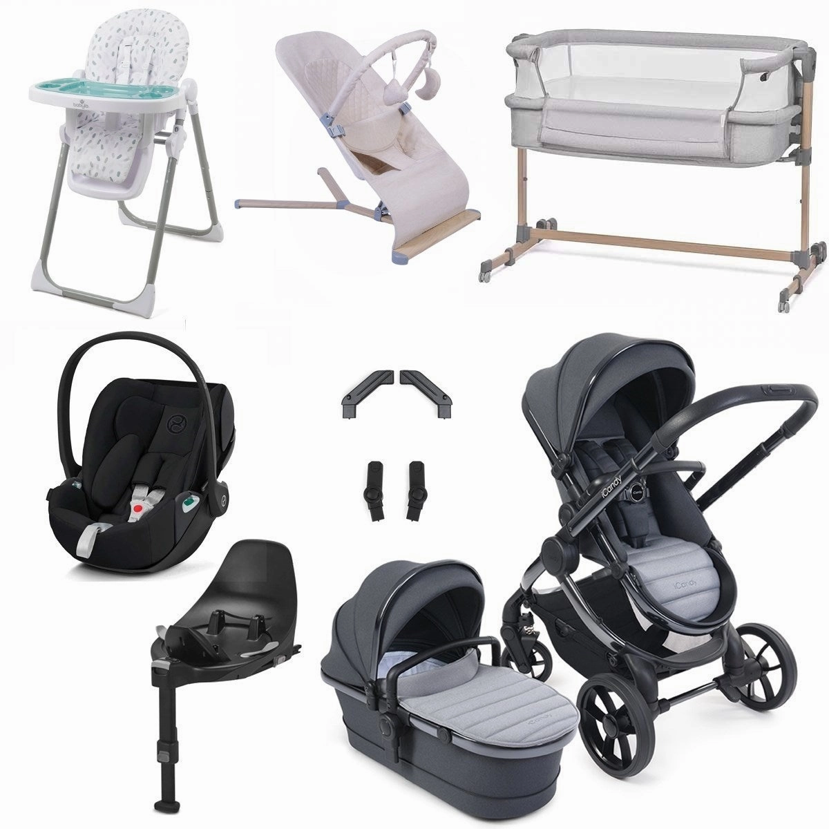 iCandy Peach 7 Cloud T Travel & Nursery Bundle, Truffle Phantom