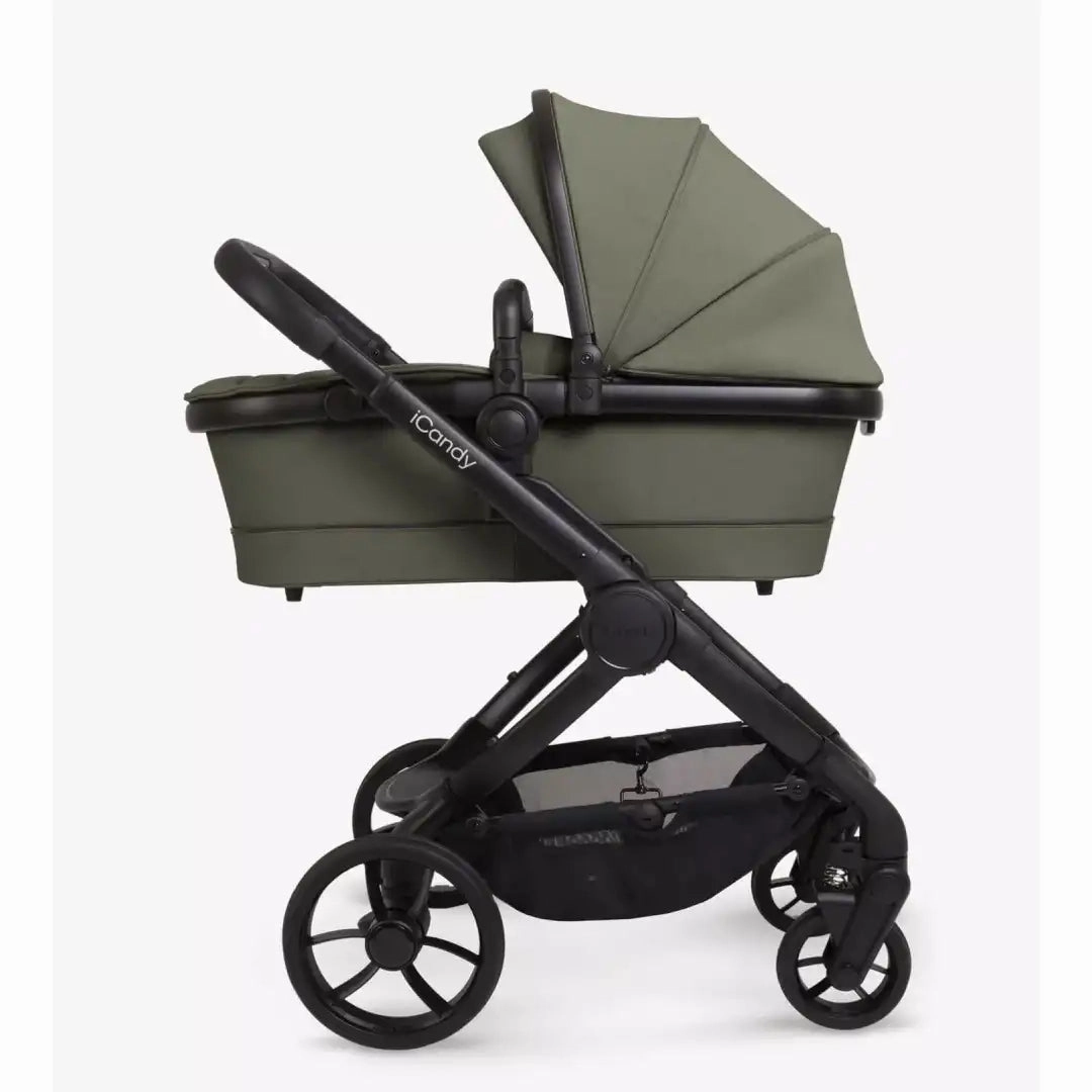 iCandy Peach 7 Complete Bundle with Maxi-Cosi Pebble 360 Pro Car Seat & Base - Ivy