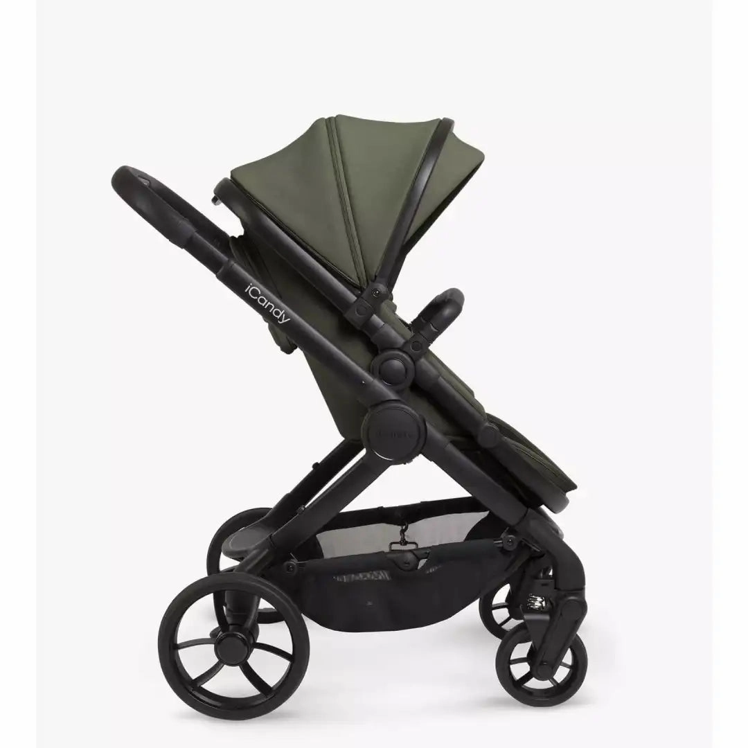 iCandy Peach 7 Complete Bundle with Maxi-Cosi Pebble 360 Pro Car Seat & Base - Ivy