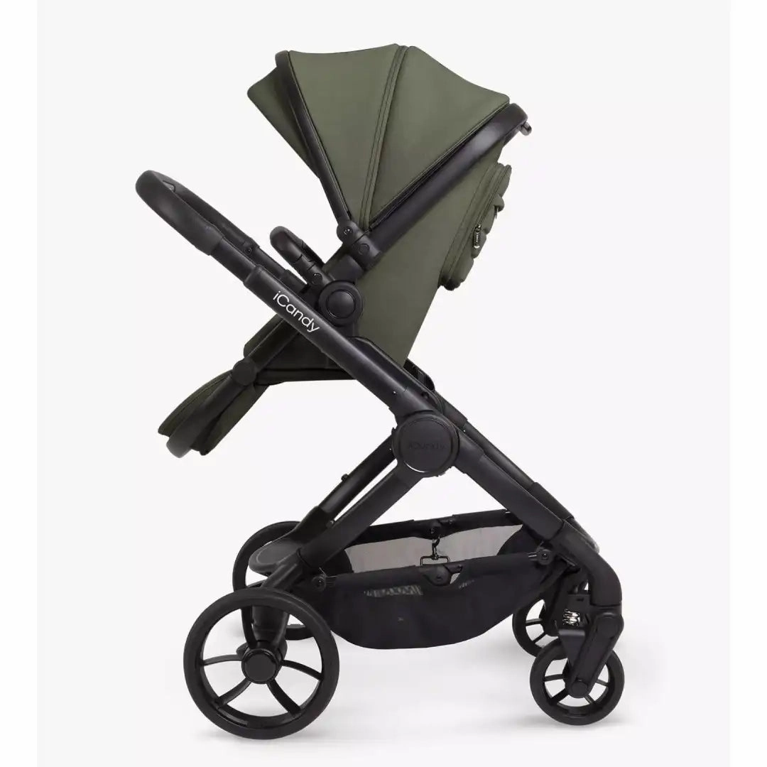 iCandy Peach 7 Complete Bundle with Maxi-Cosi Pebble 360 Pro Car Seat & Base - Ivy