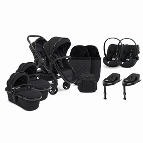 iCandy Peach 7 Designer Collection Twin (Cloud G Plus) Travel System - Cerium