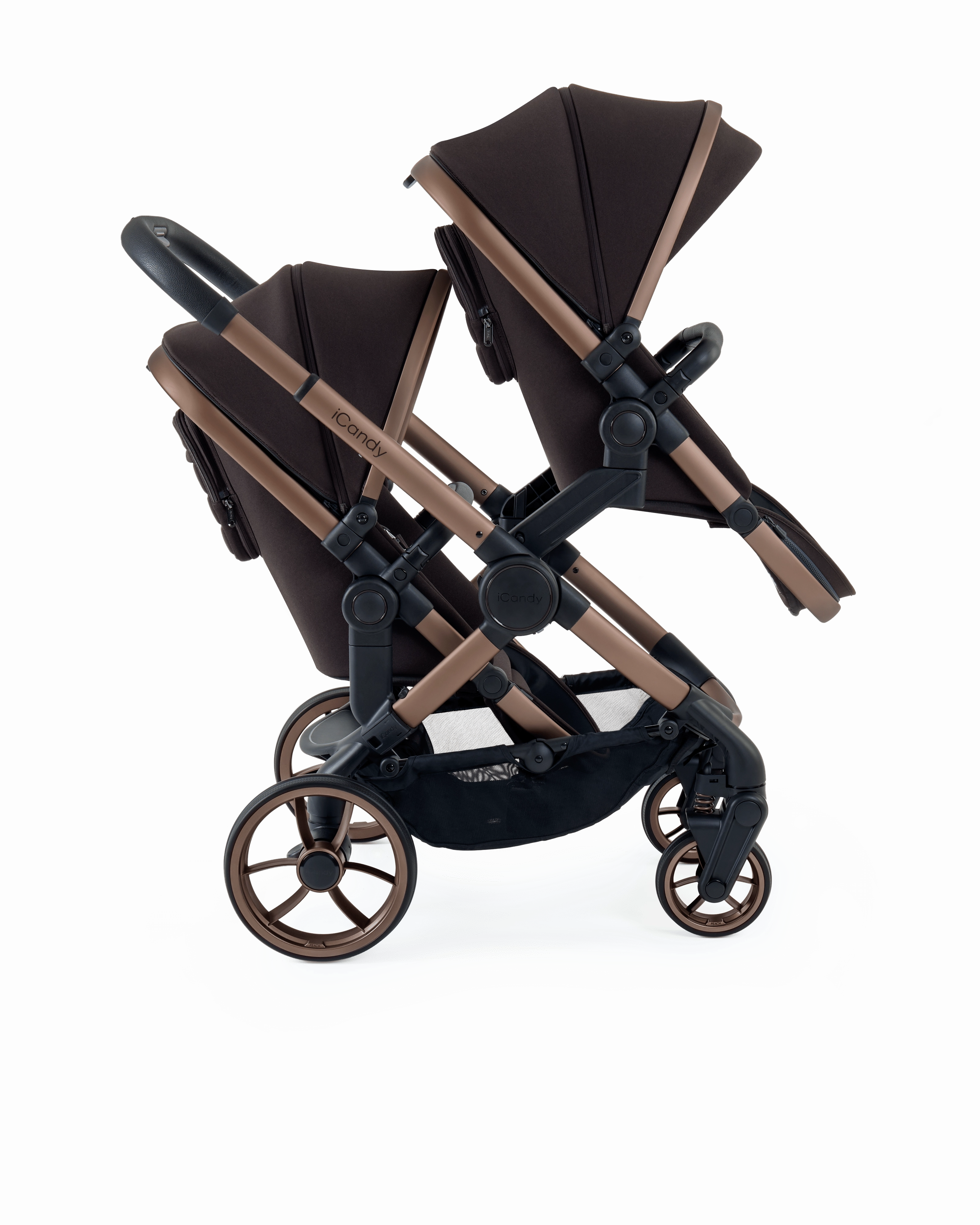 iCandy Peach 7 Double Pushchair - Pecan