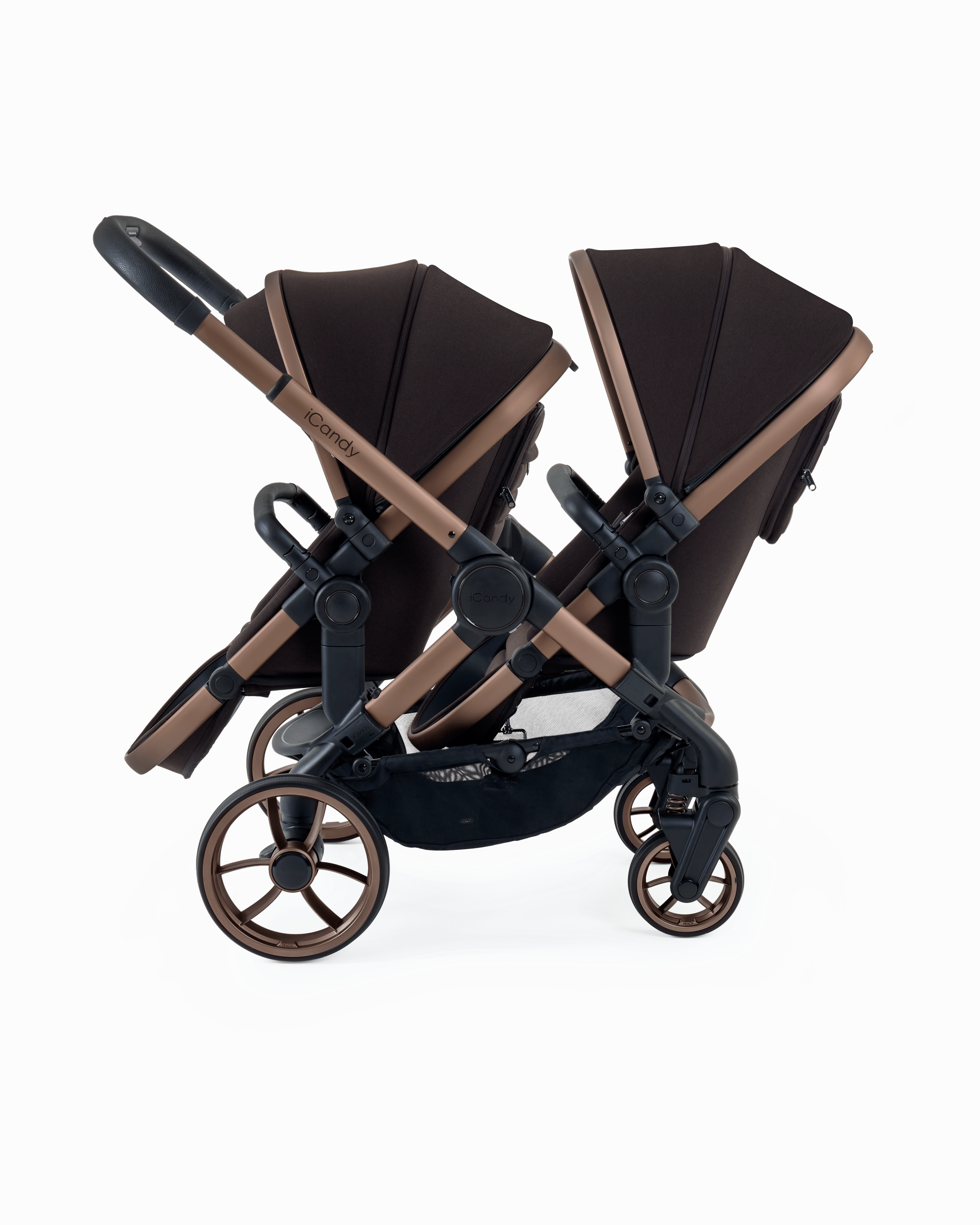 iCandy Peach 7 Double Pushchair - Pecan