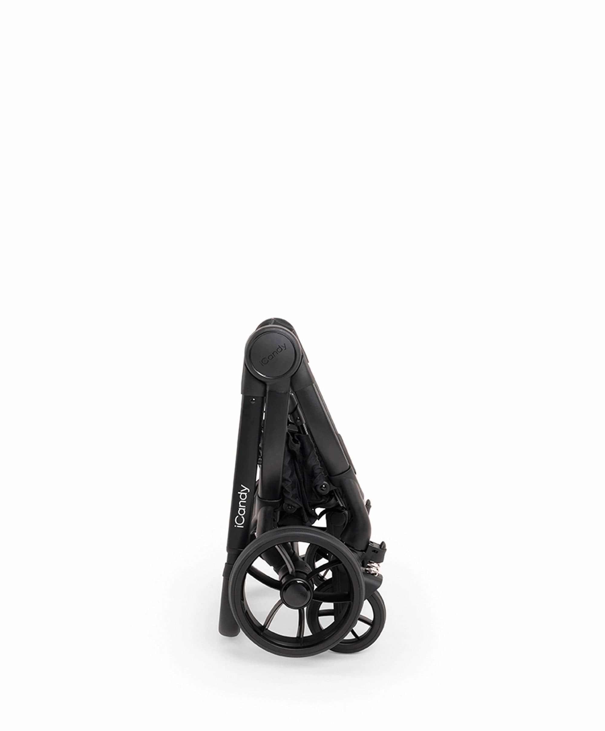 iCandy Peach 7 Double Pushchair Bundle - Black