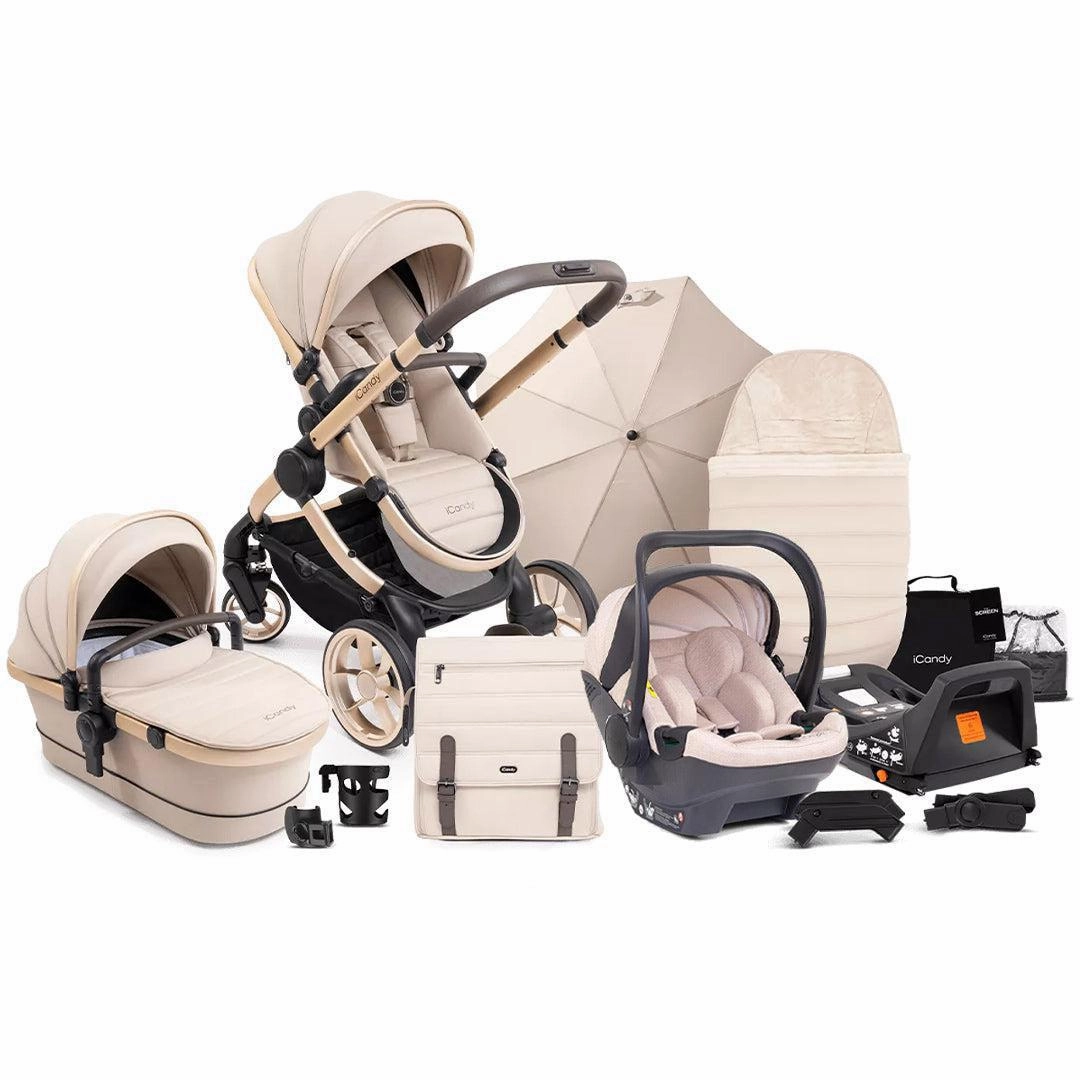 iCandy Peach 7 EDITIONS Complete Travel System with iCandy Cocoon