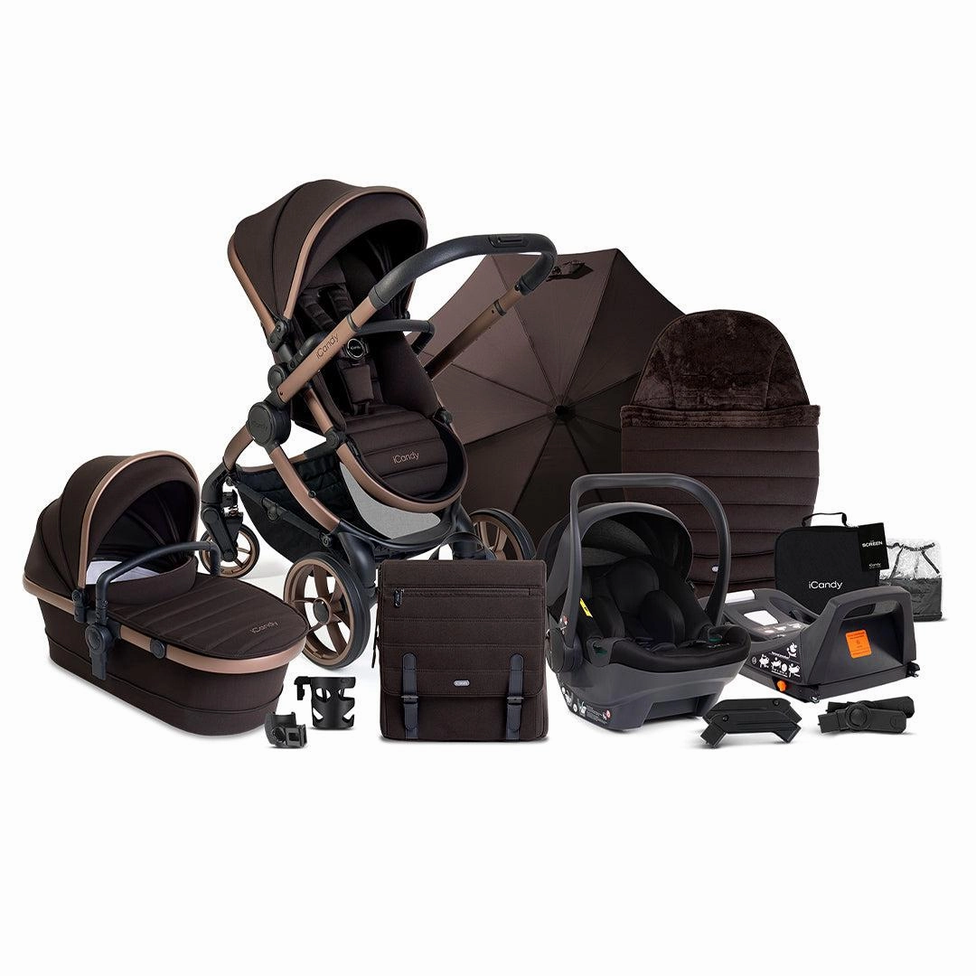iCandy Peach 7 EDITIONS Complete Travel System with iCandy Cocoon